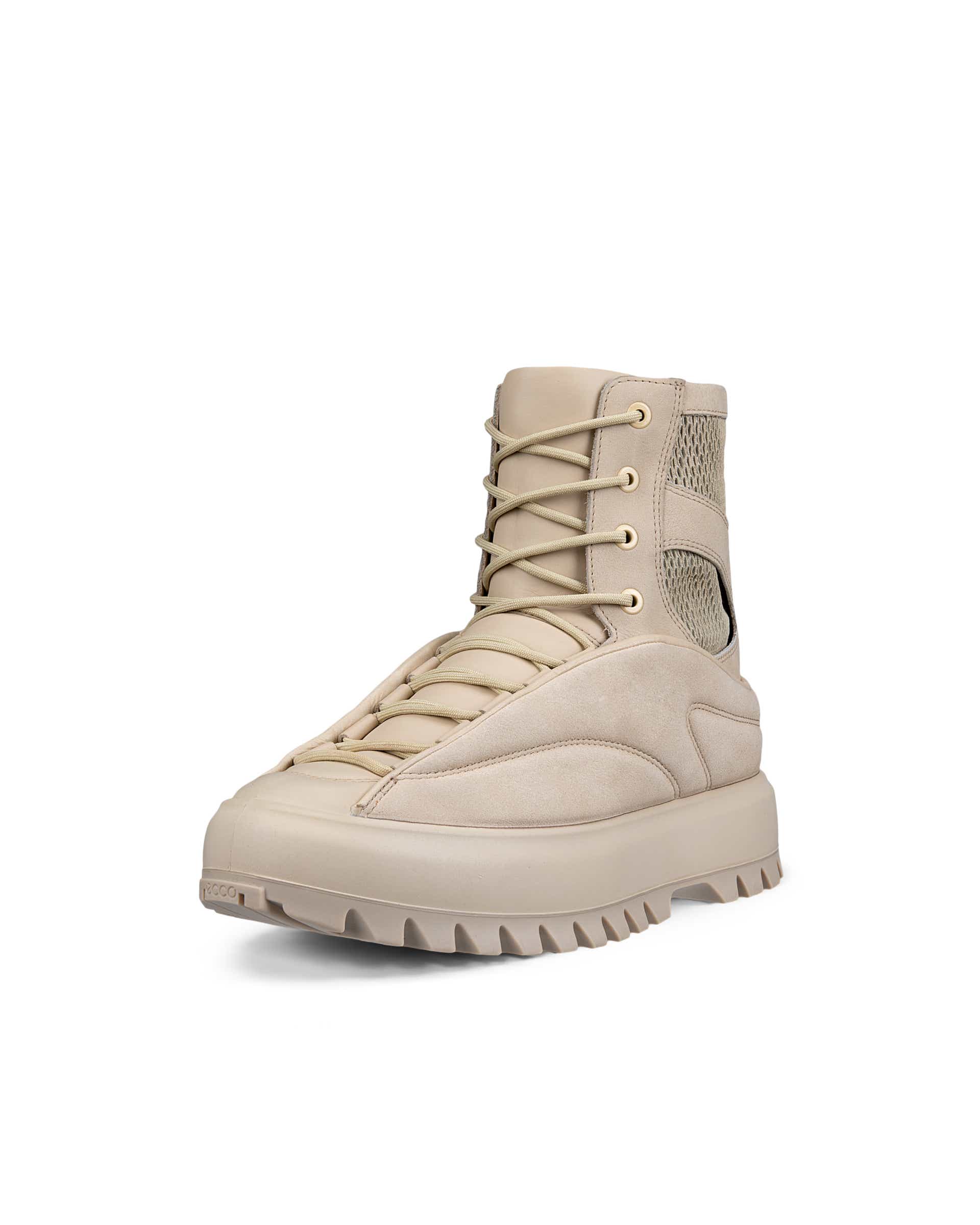 ECCO Street Ace RAL7000 ウィメンズ ヌバックブーツ - ベージュ - Main
