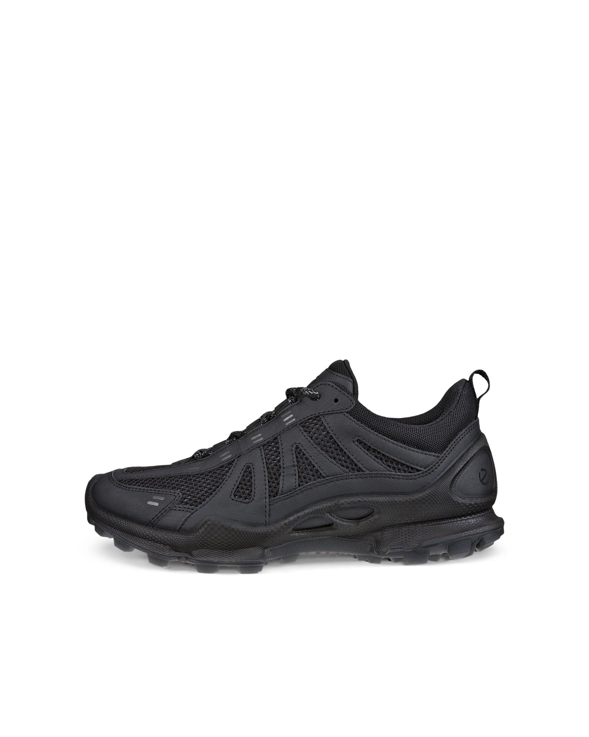ECCO® BIOM C-Trail baskets de plein air en cuir pour femme - Noir - Outside