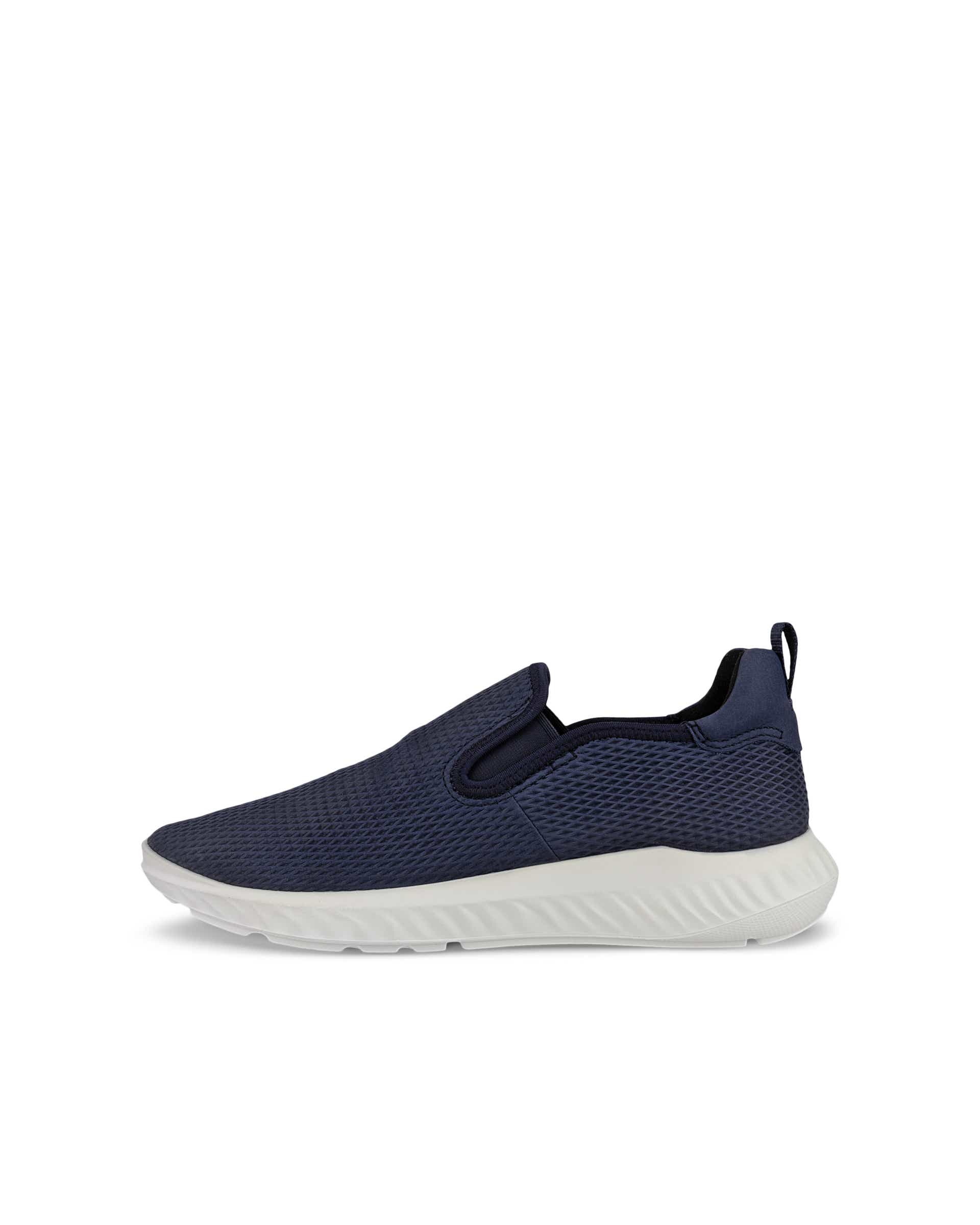 ECCO ATH 1F メンズ ヌバックスニーカー - ブルー - Outside