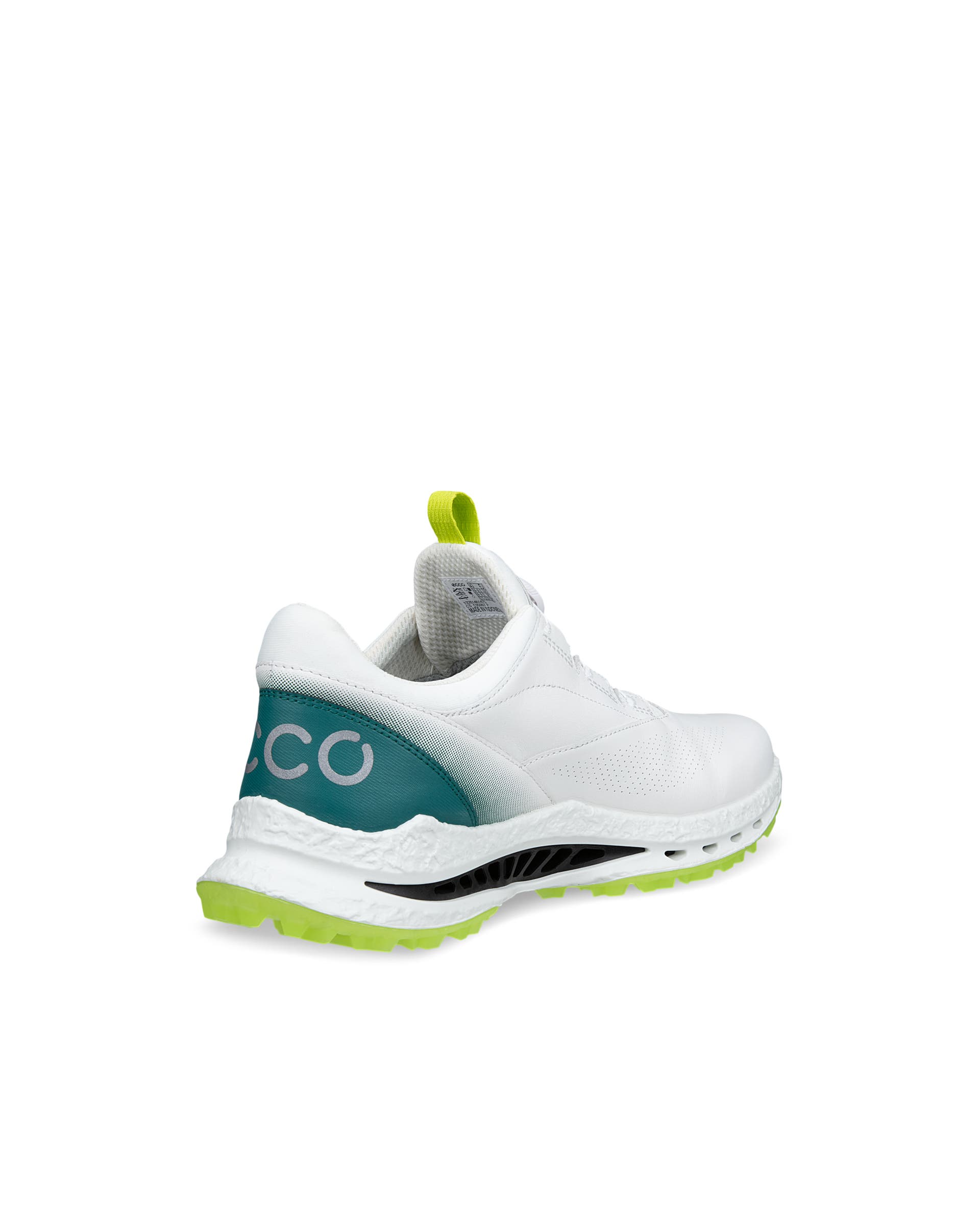 Men's ECCO® Golf Biom C5 Leather Gore-Tex Golf Shoe - White - Back