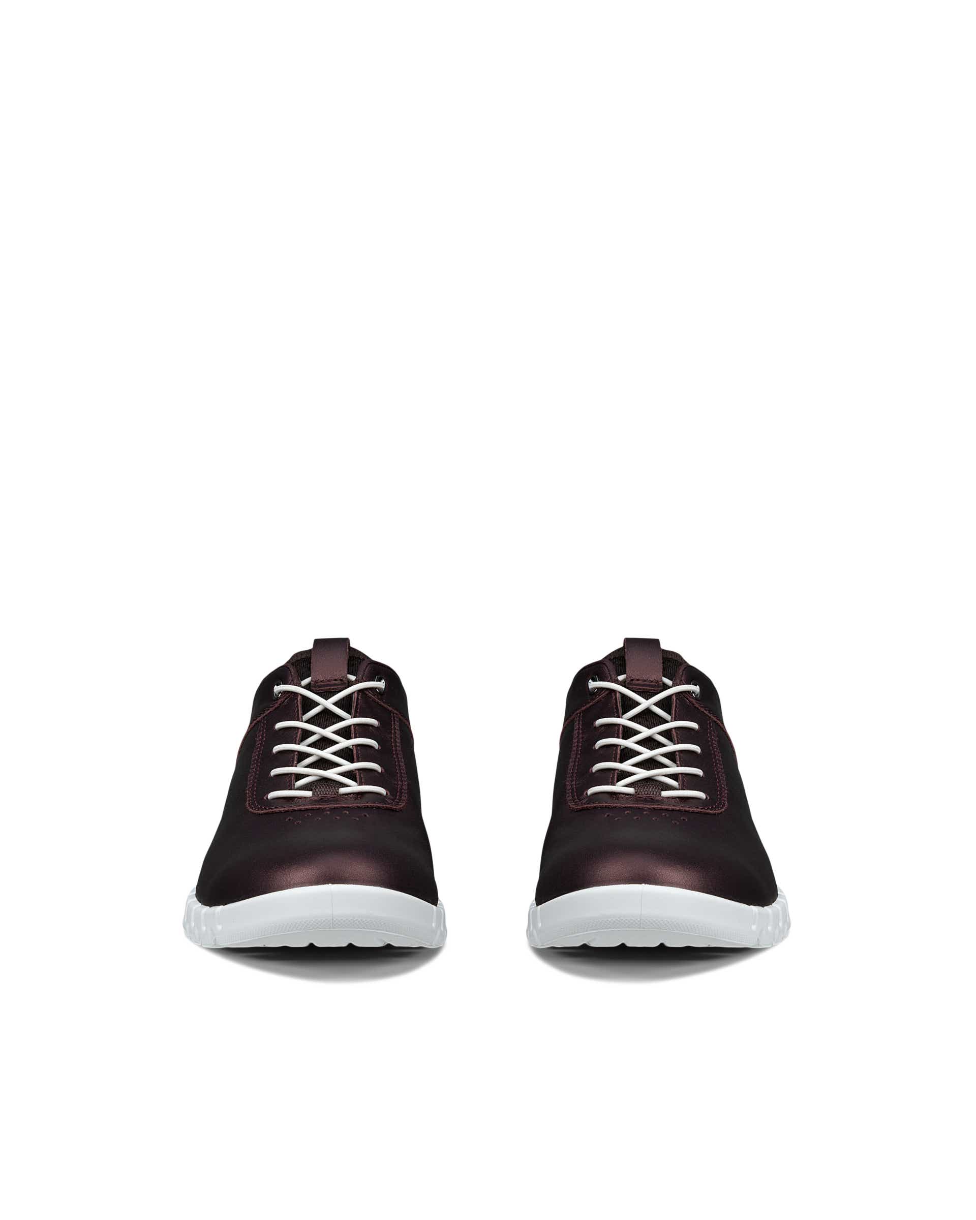 ECCO® GRUUV LITE slip-on sneakers i læder til damer - Lilla - Front pair