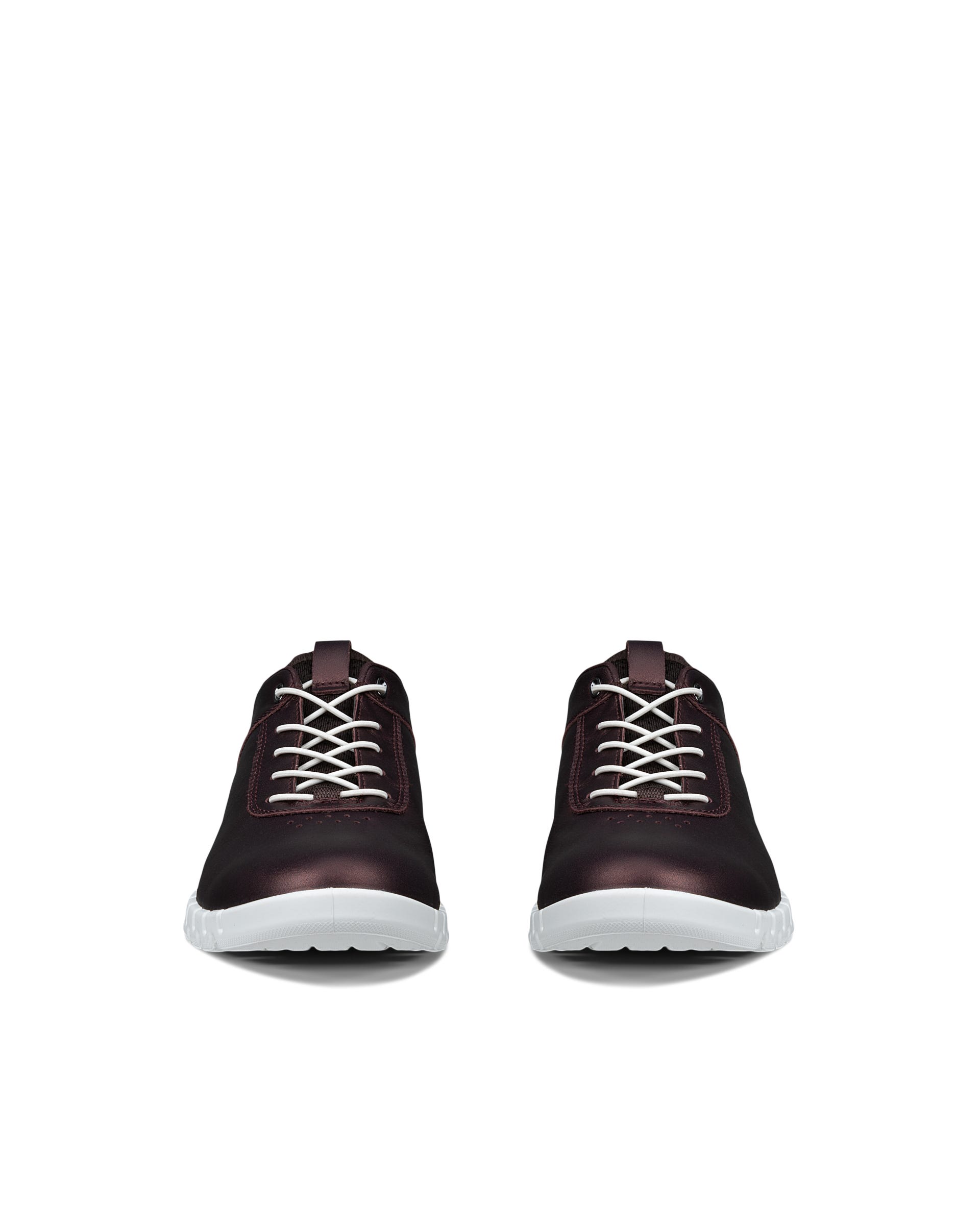 ECCO® GRUUV LITE slip-on sneakers i læder til damer - Lilla - Front pair