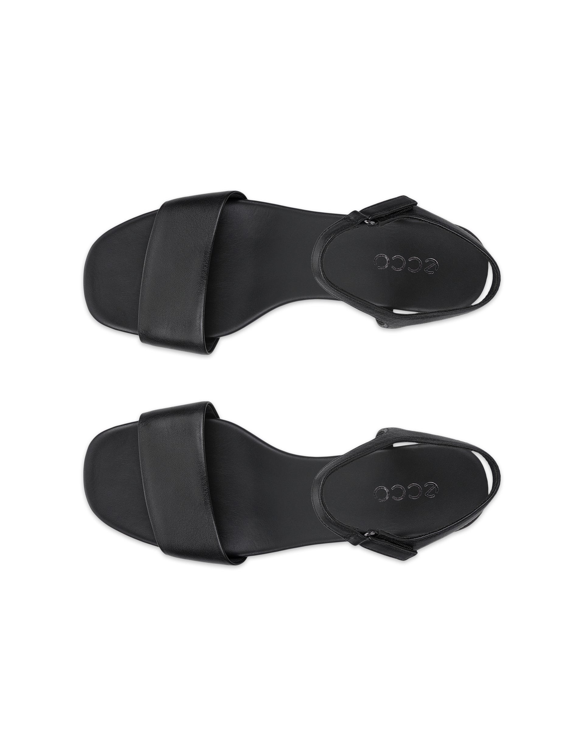 Sandale en cuir en cuir pour femmes ECCO® ASTRID - Noir - Outside