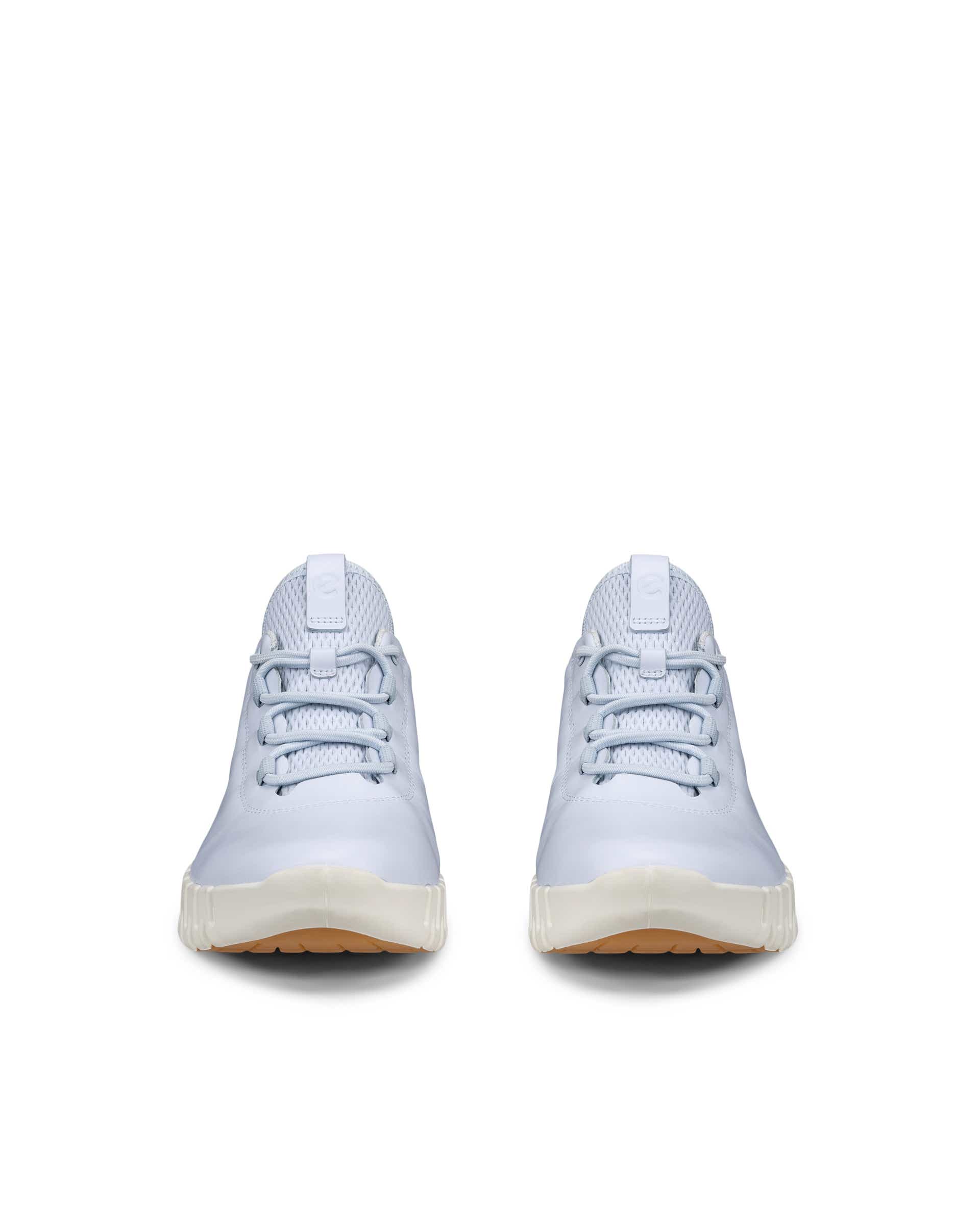 Zapatillas de piel ECCO® Gruuv para mujer - Azul - Front pair