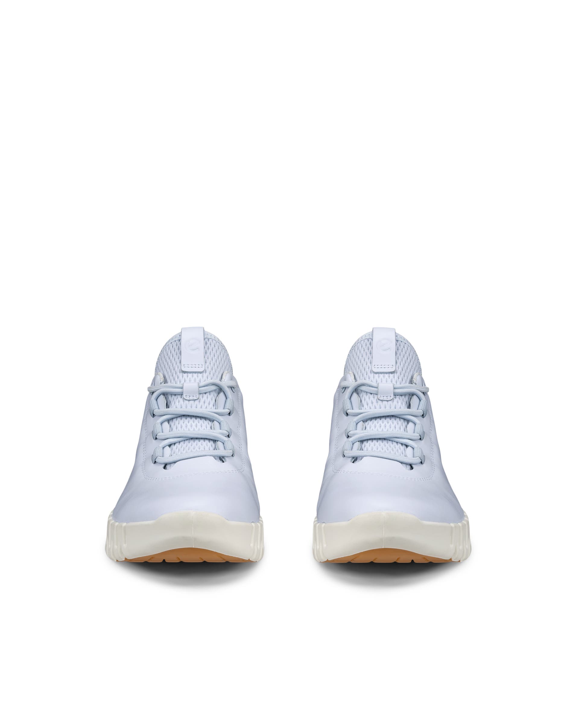 ECCO® Gruuv sneakers i læder til damer - Blå - Front pair