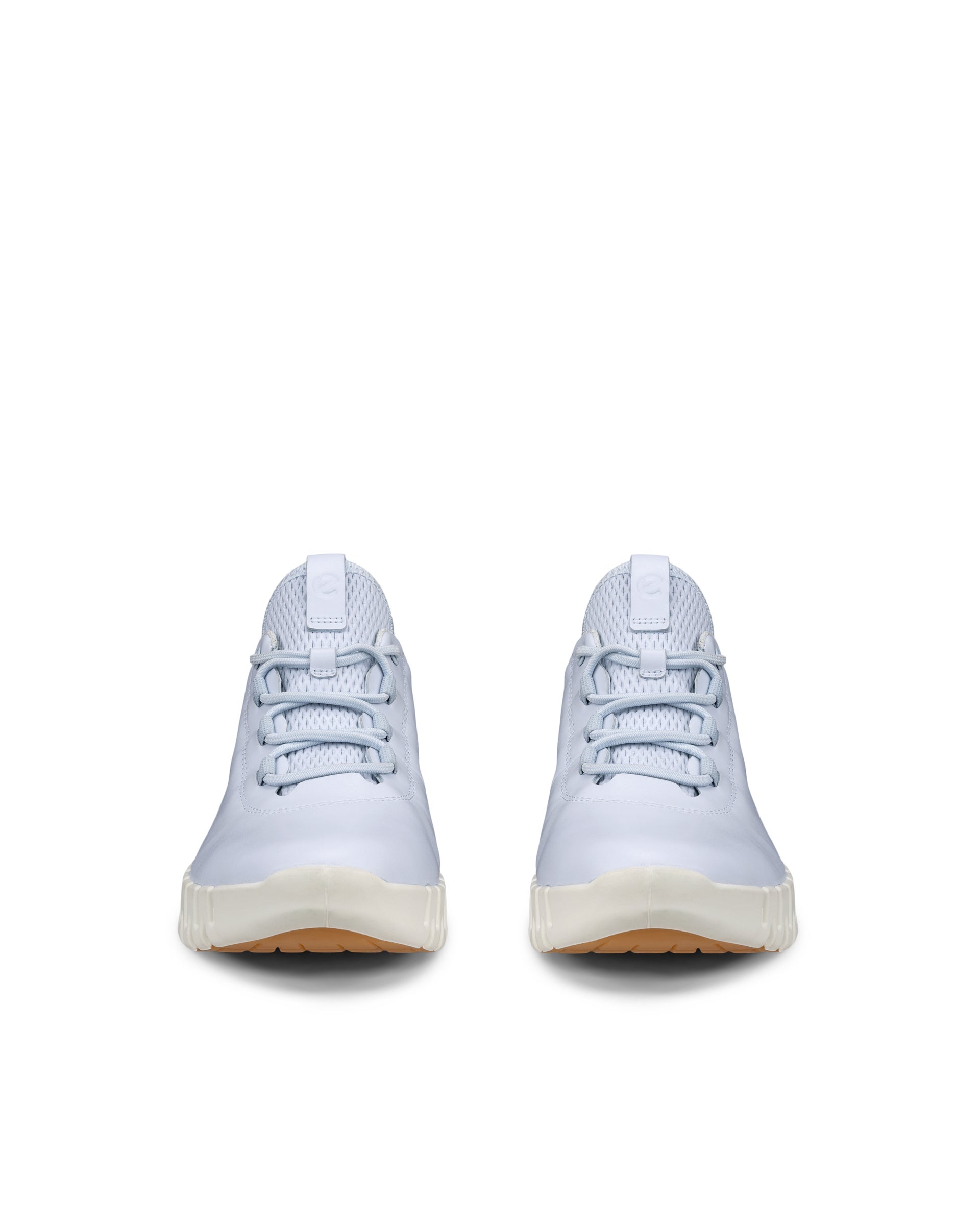 ECCO® Gruuv sneakers i læder til damer - Blå - Front pair