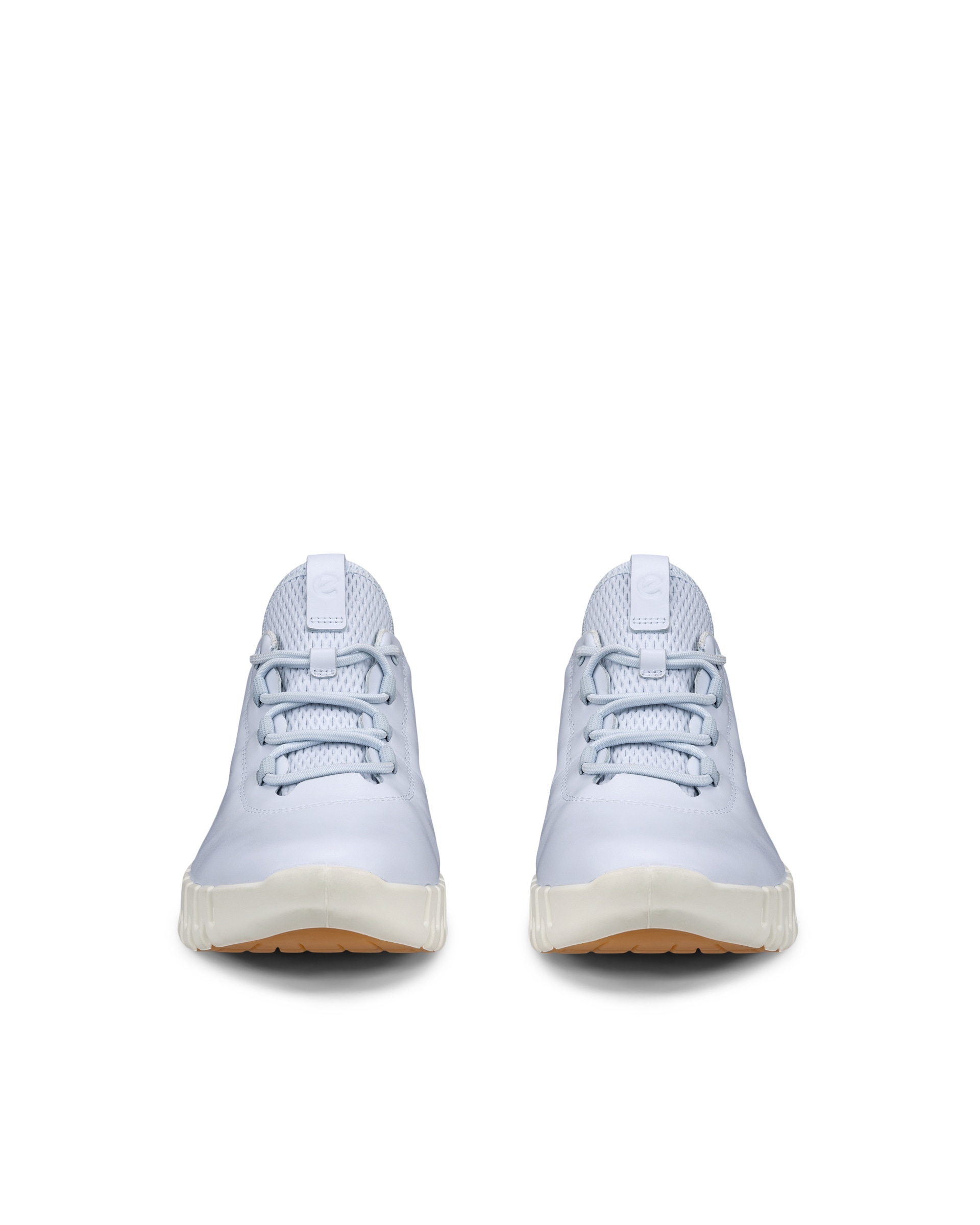 Zapatillas de piel ECCO® Gruuv para mujer - Azul - Front pair