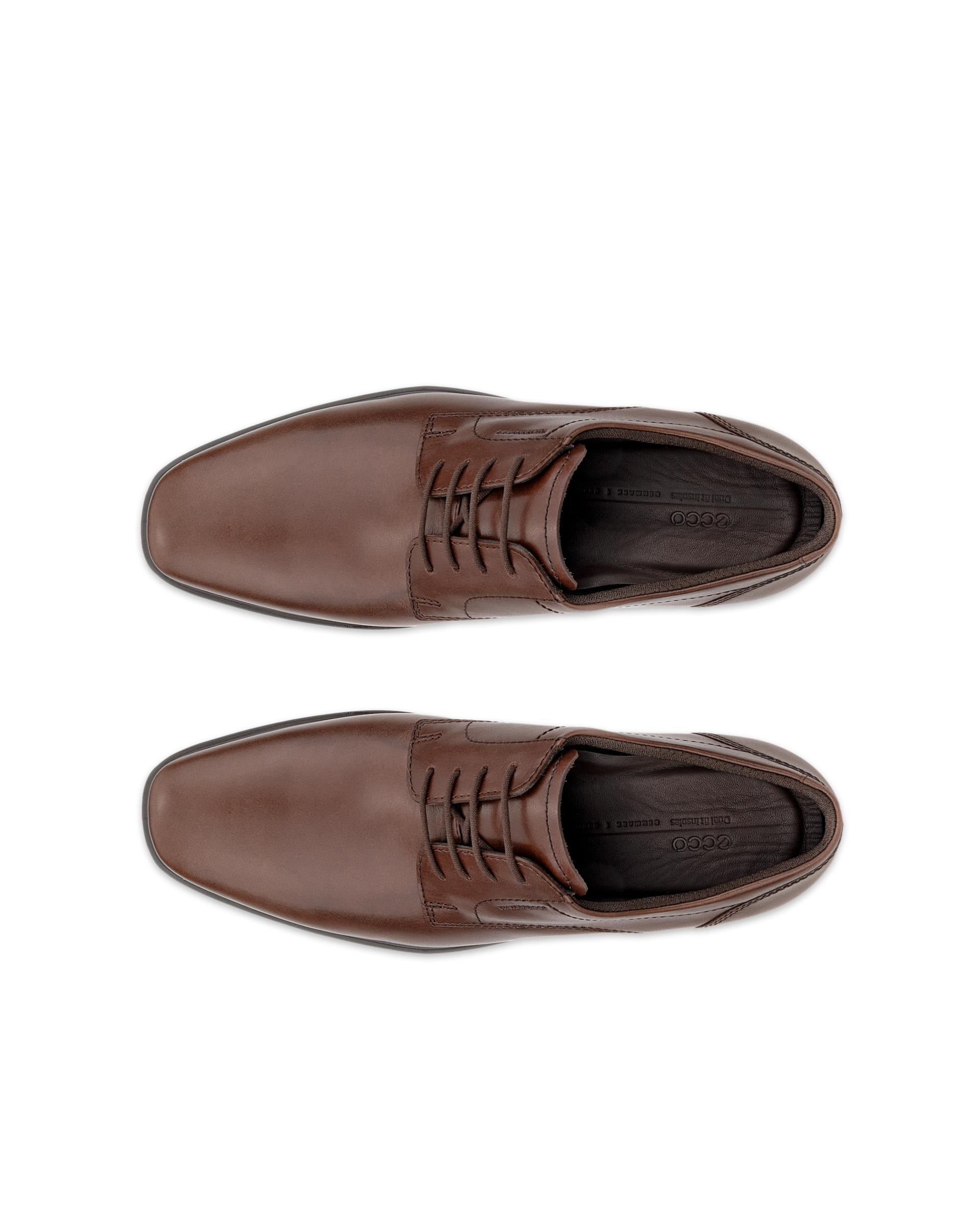 ECCO® METROPOLE MILAN muške kožne cipele derby - Smeđa - Top left pair