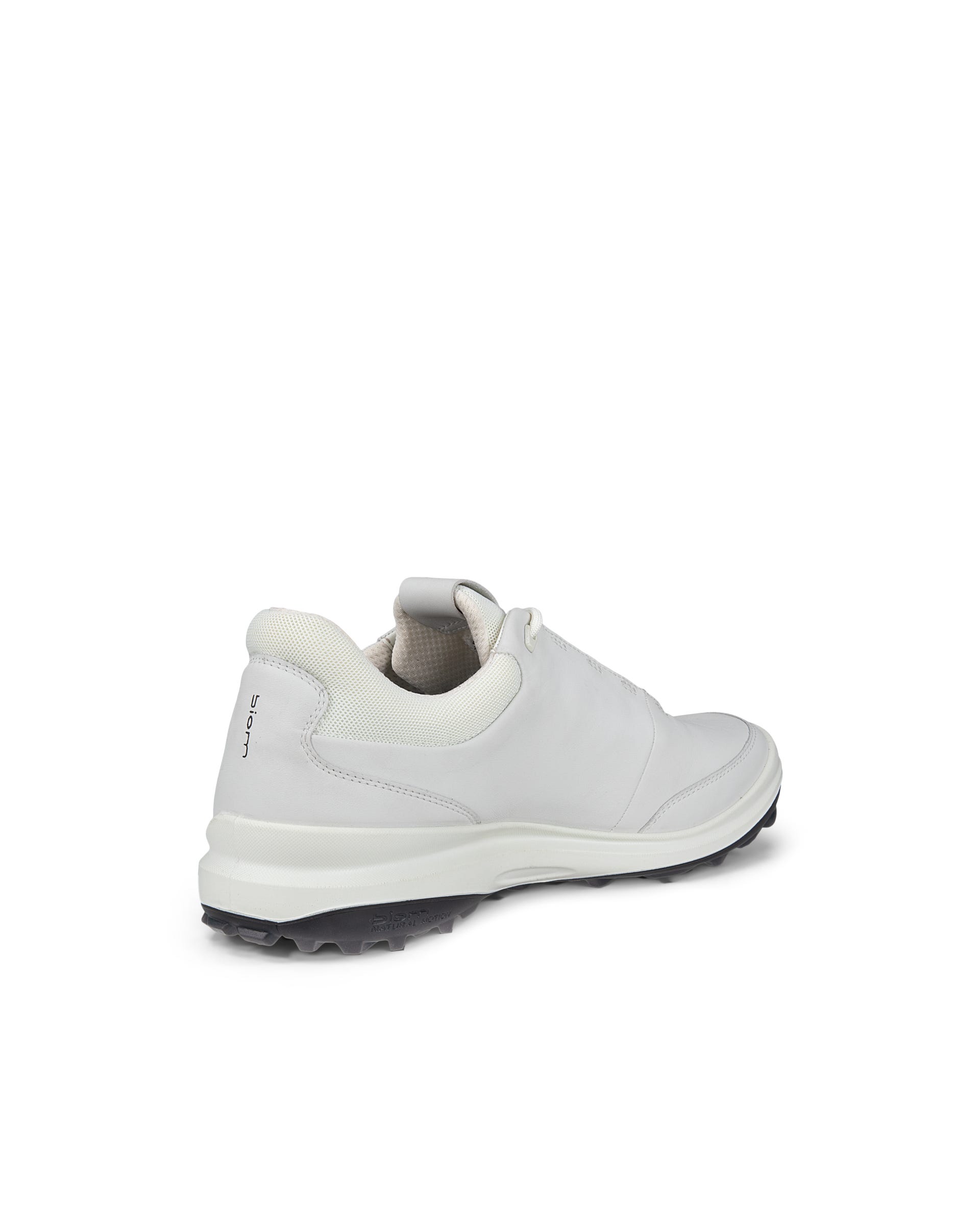 エコー ECCO M GOLF BIOM HYBRID 3 42 26.5 Women's ECCO® Golf Biom Hybrid 3 Leather Golf Shoe | White