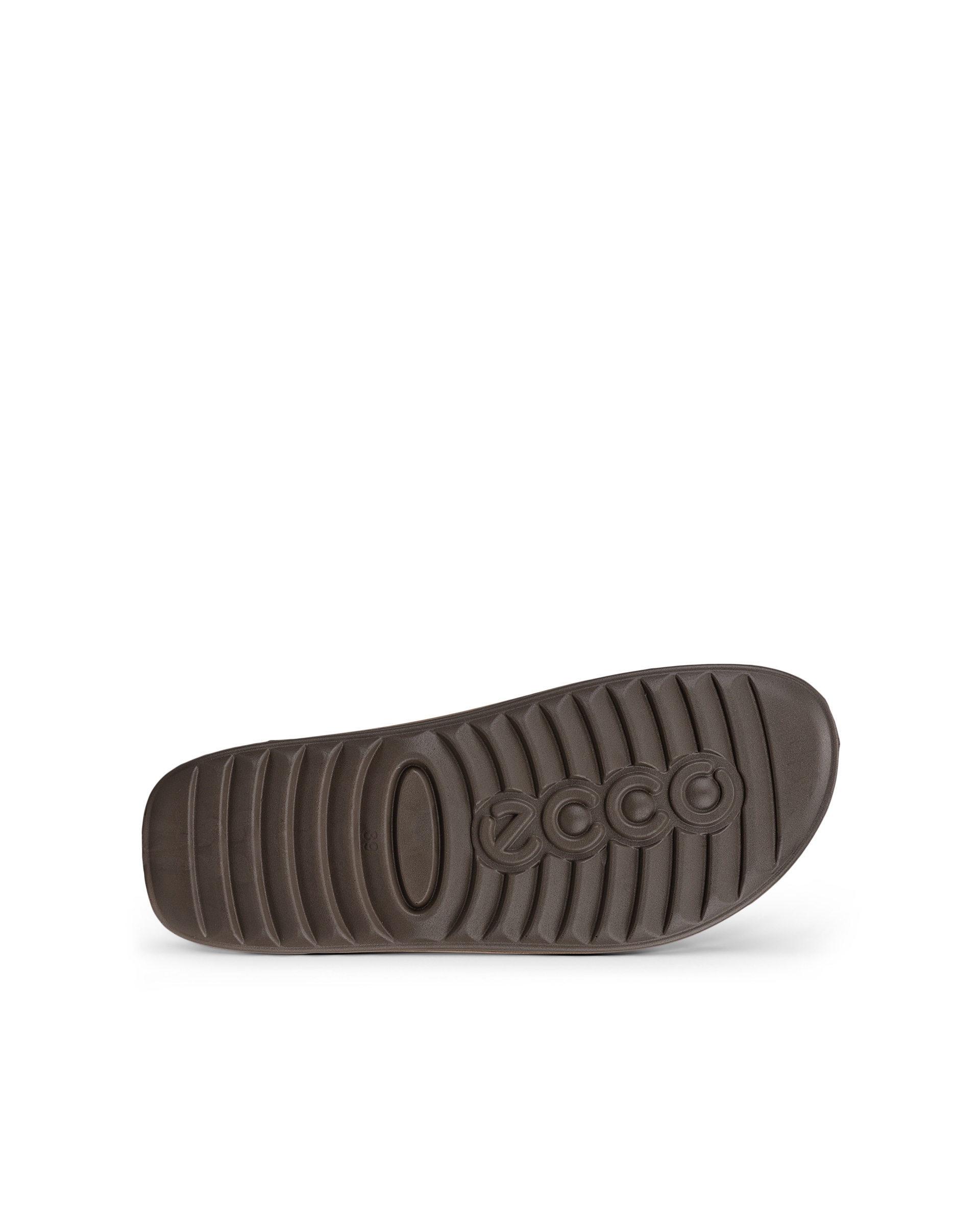 Dámské nubukové páskové sandály ECCO® COZMO - Hnědá - Sole