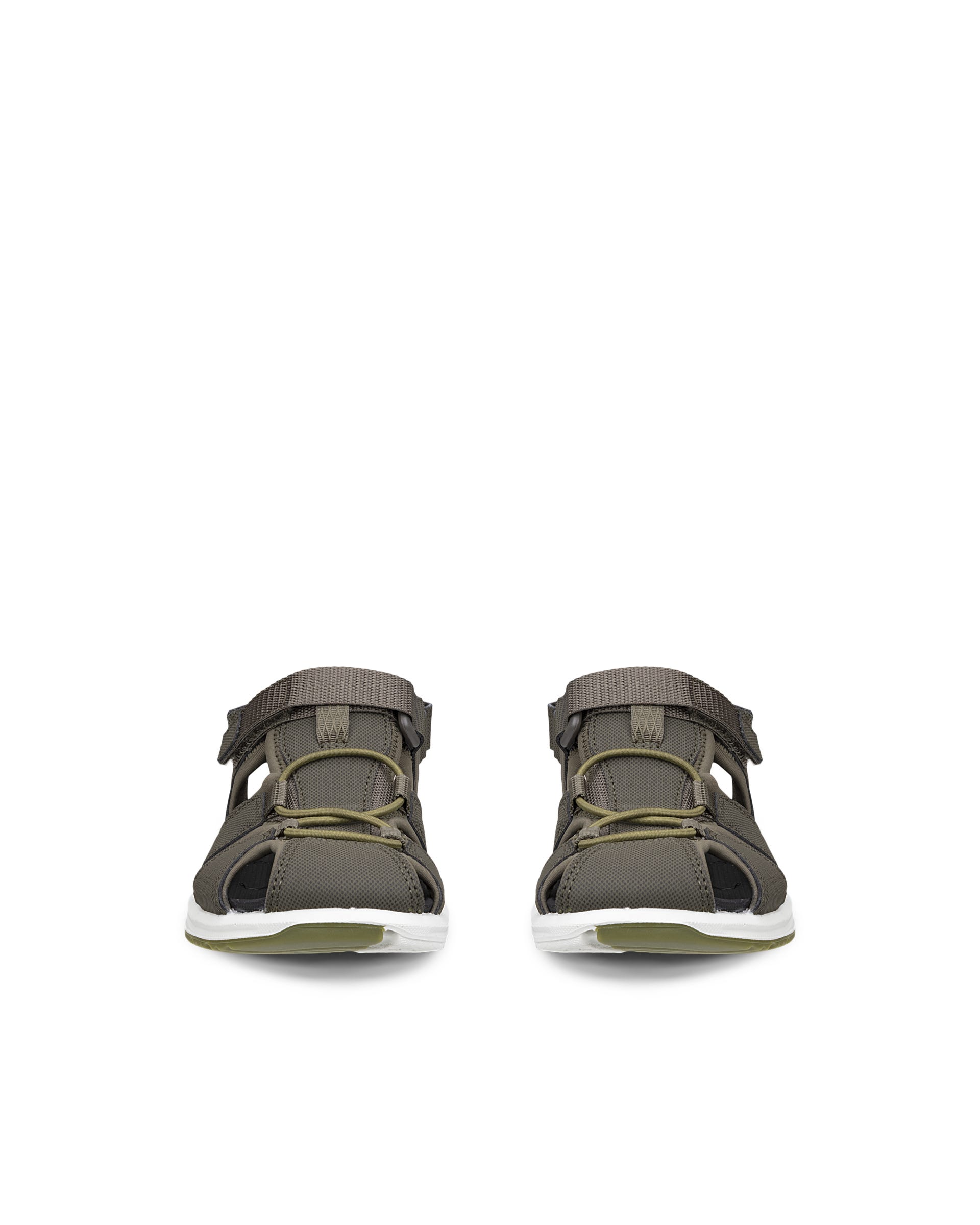 ECCO® X-Trinsic Kinder Fischersandale - Grün - Front pair