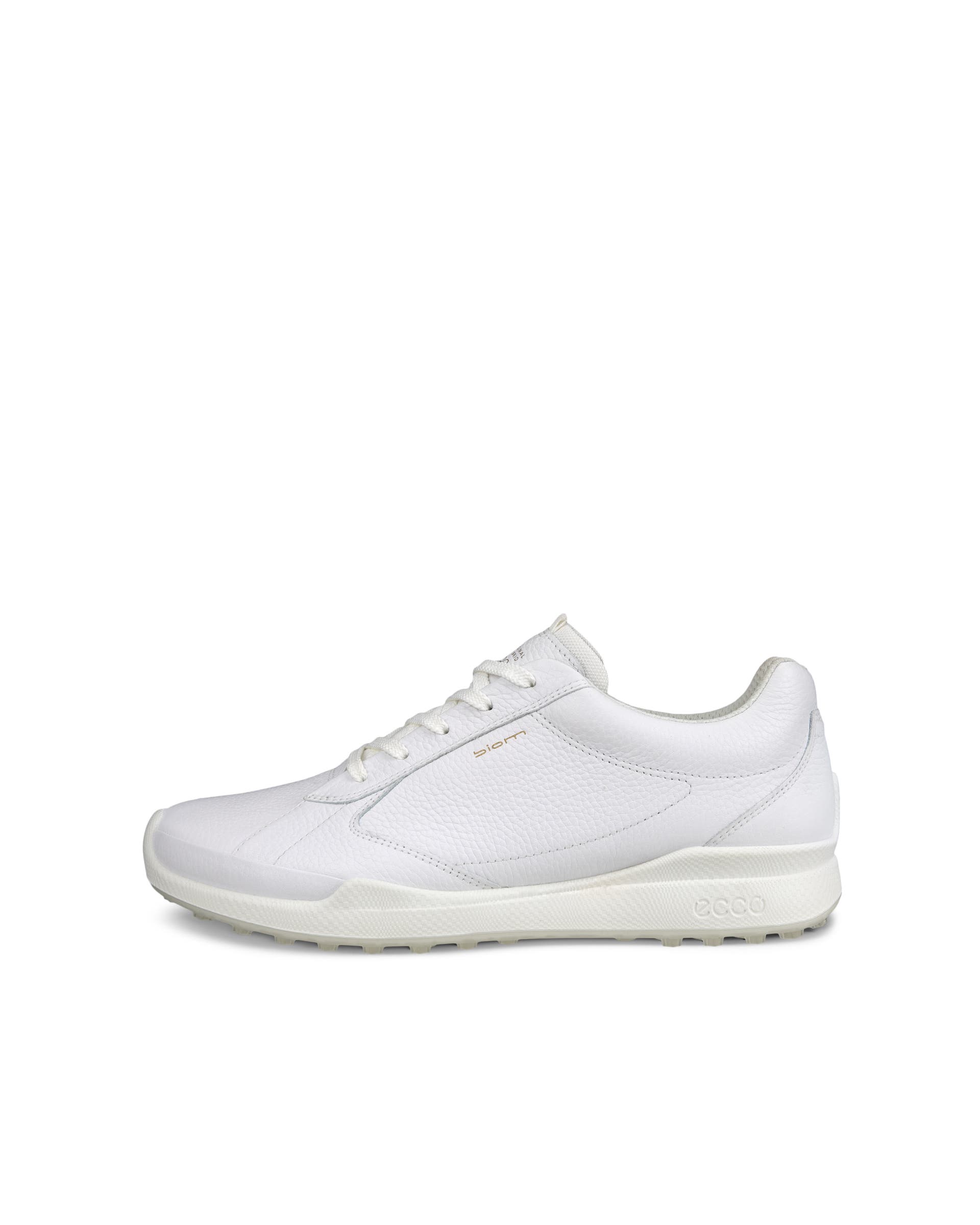 Men's ECCO® Golf BIOM Hybrid Original Leather Shoe - White - Outside