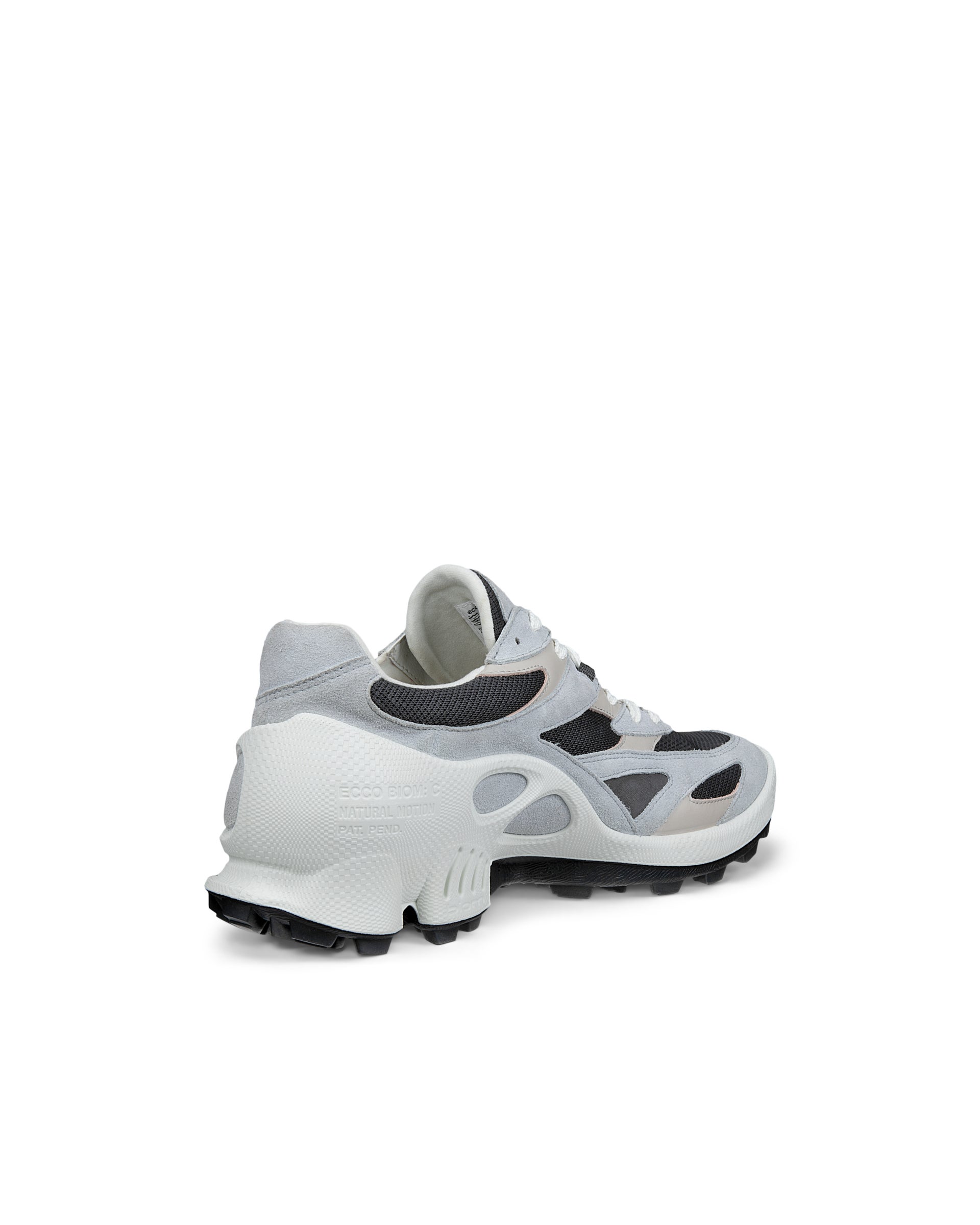 Moški ležerni čevlji iz semiša ECCO® BIOM C-TRAIL - Siva - Back