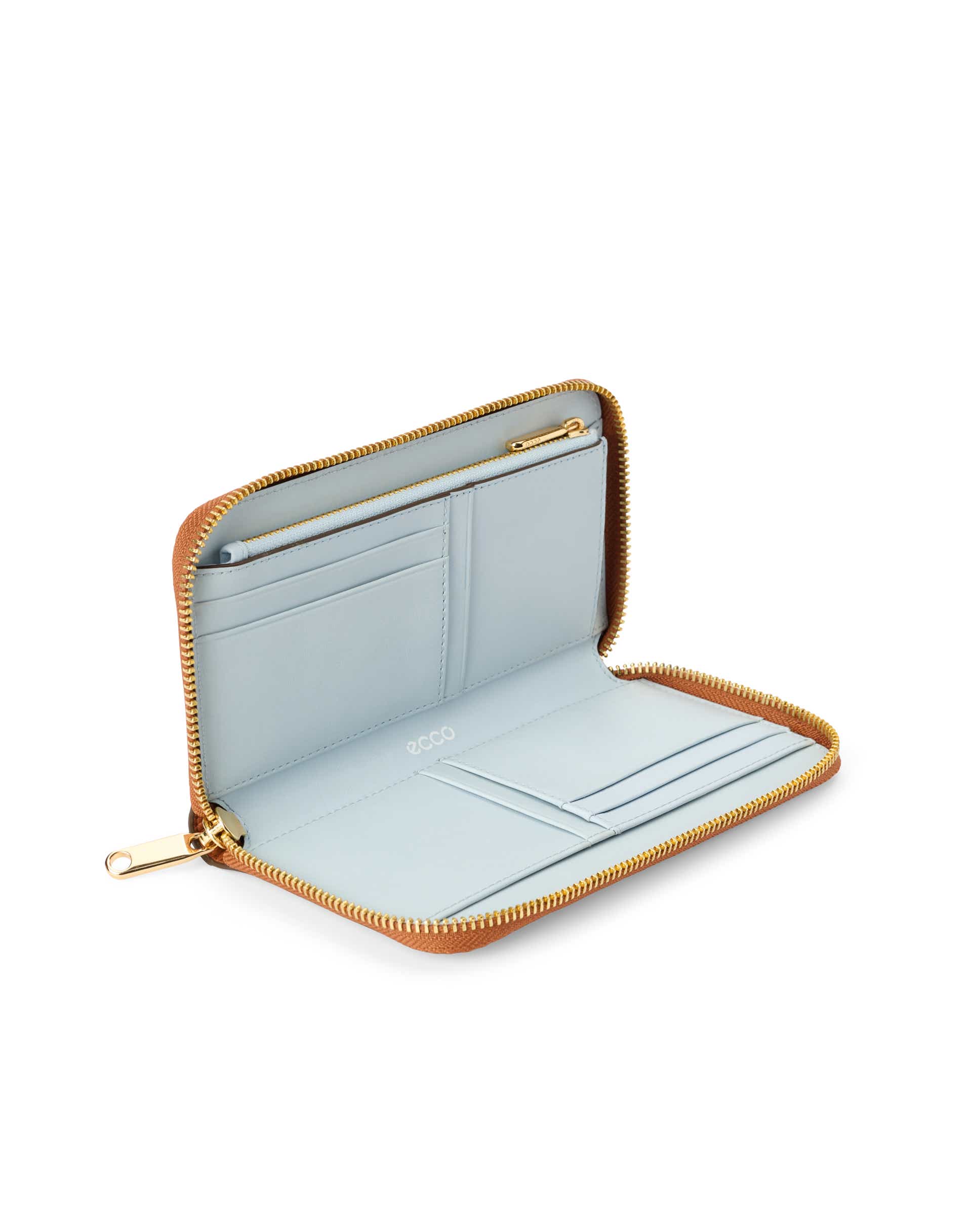 ECCO Wallet Zipped レザーウォレット - ブラウン - Inside