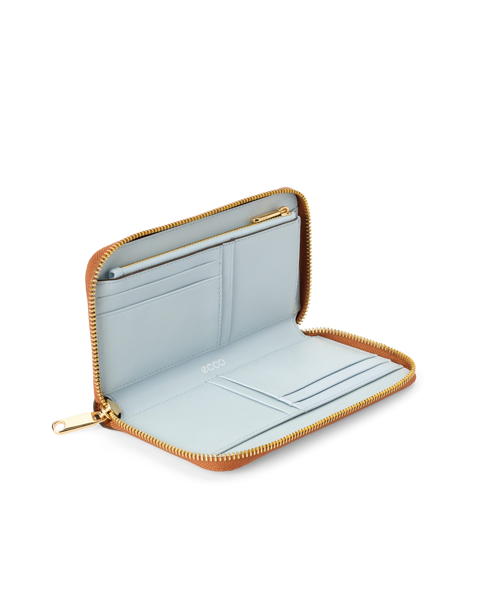 ECCO Wallet Zipped レザーウォレット - ブラウン - Inside