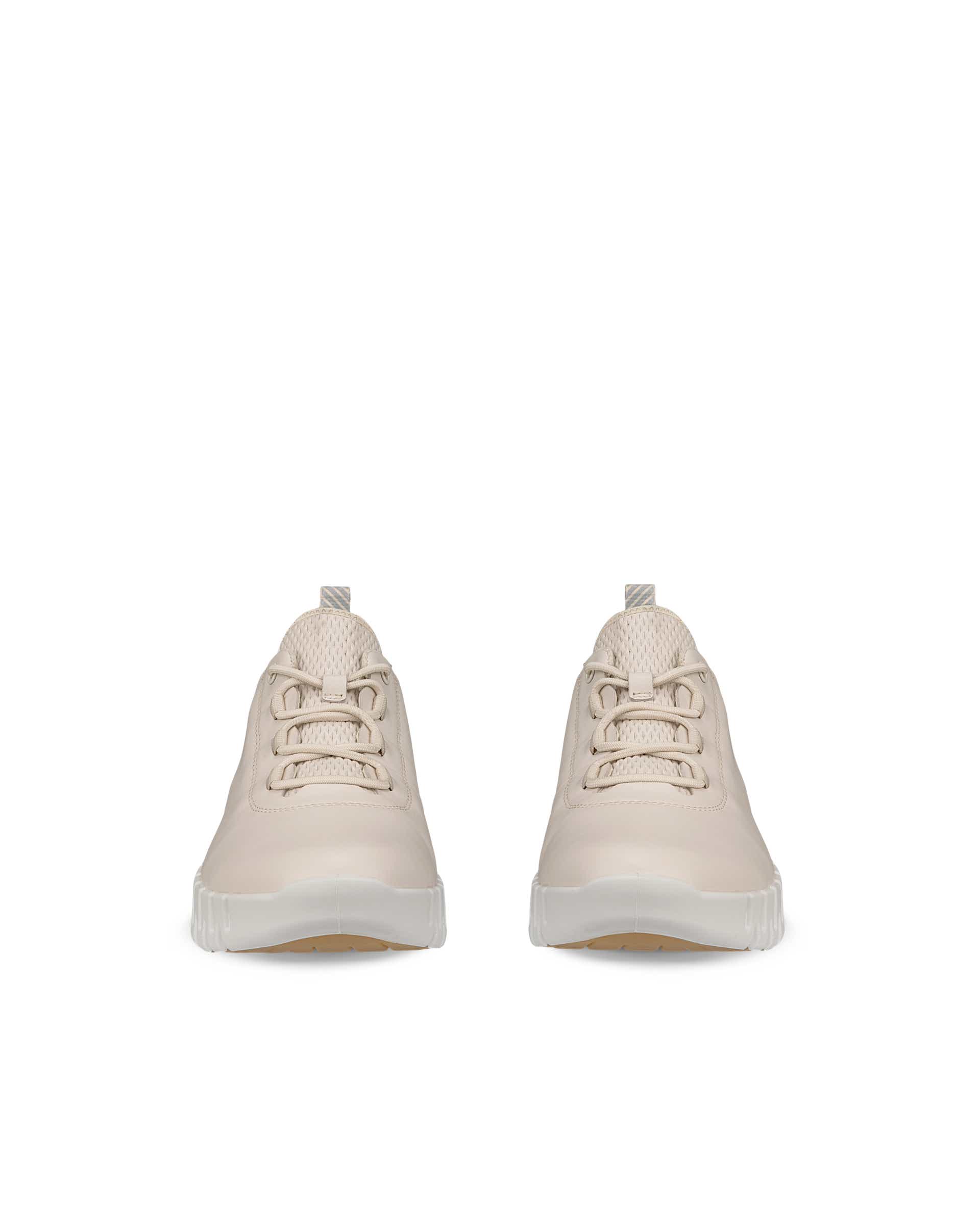 Dámské kožené tenisky ECCO® Gruuv - Béžová - Front pair