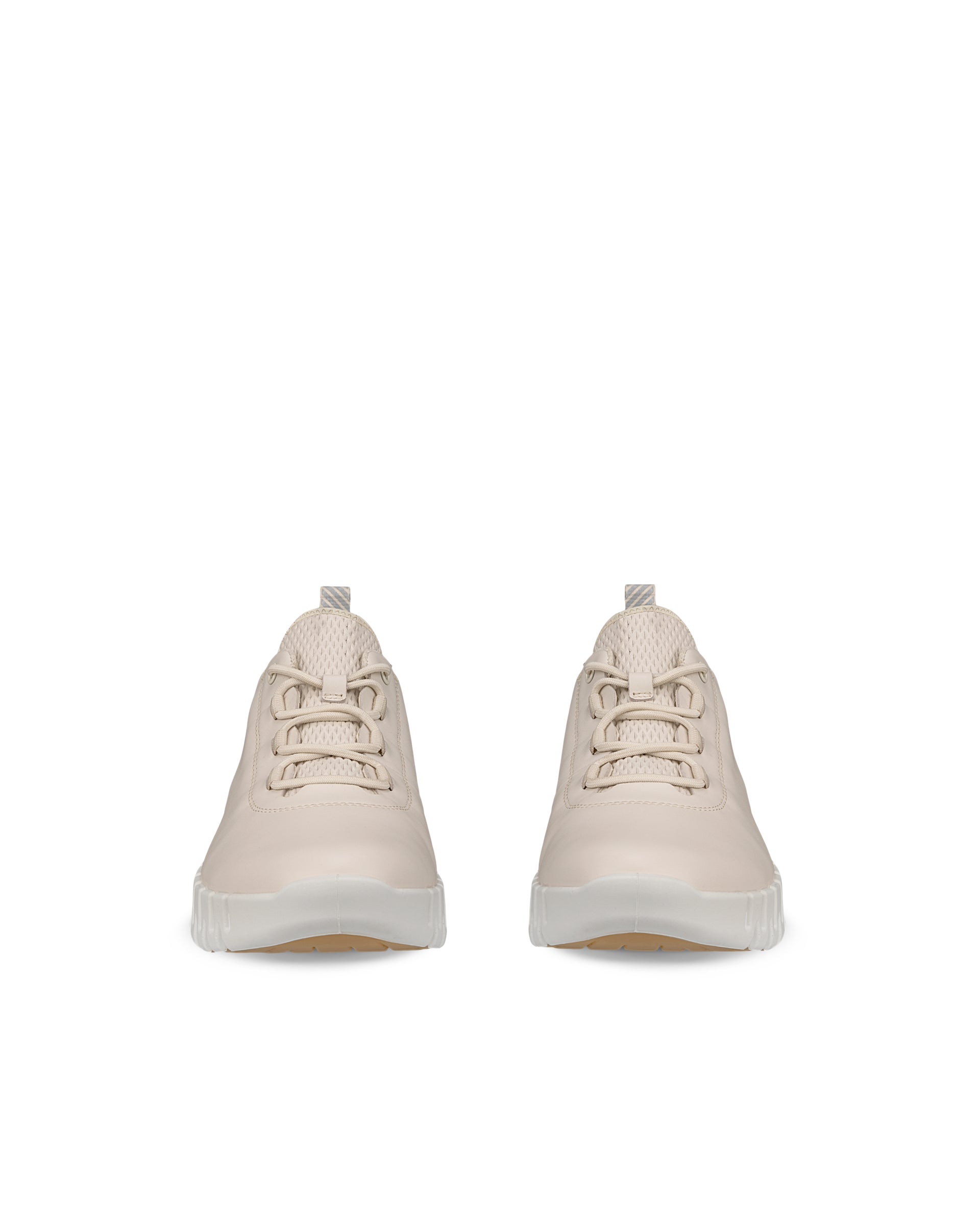 Dámske kožené tenisky ECCO® Gruuv - Béžová - Front pair
