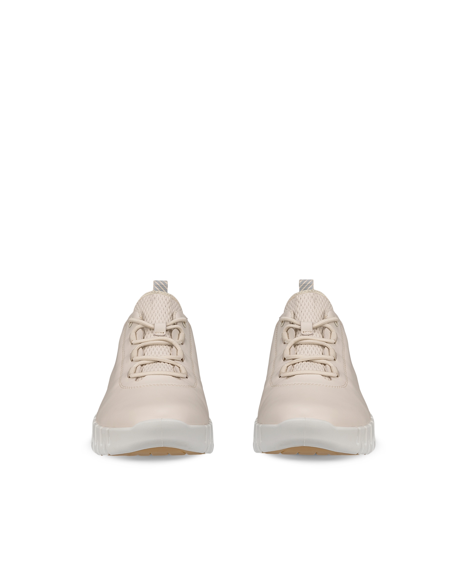 Dámské kožené tenisky ECCO® Gruuv - Béžová - Front pair