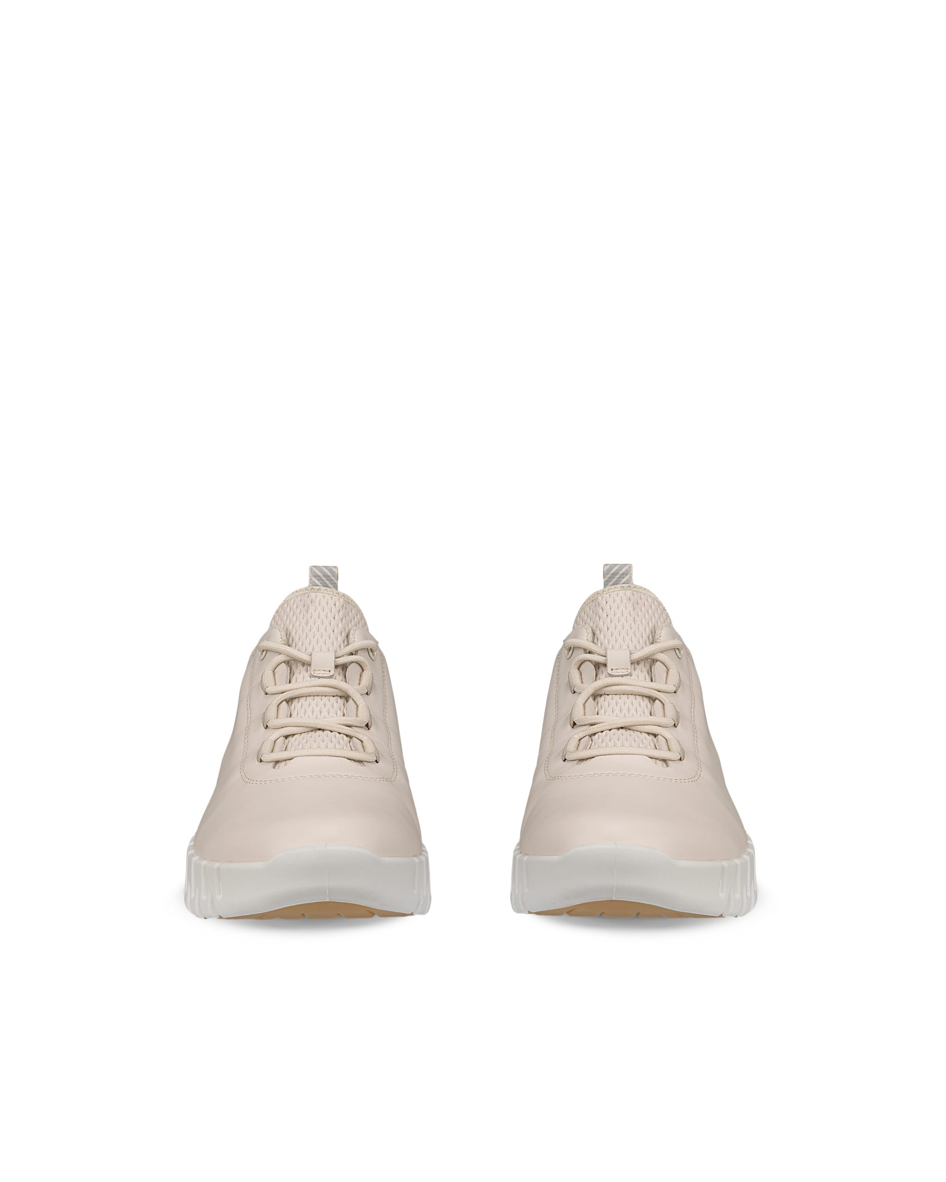 ECCO® Gruuv Damen Ledersneaker - Beige - Front pair
