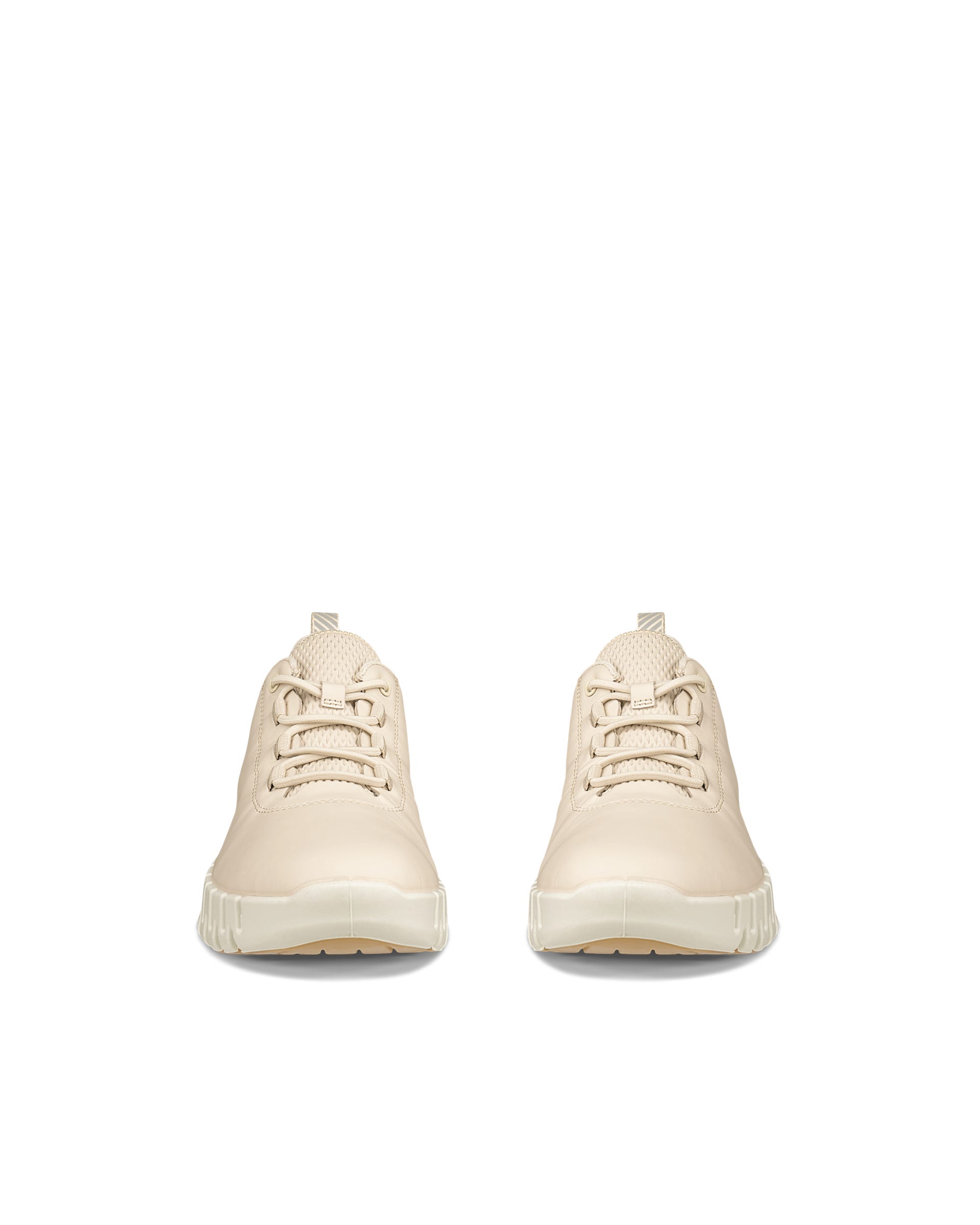 ECCO® GRUUV sneakers i læder til damer - Beige - Outside
