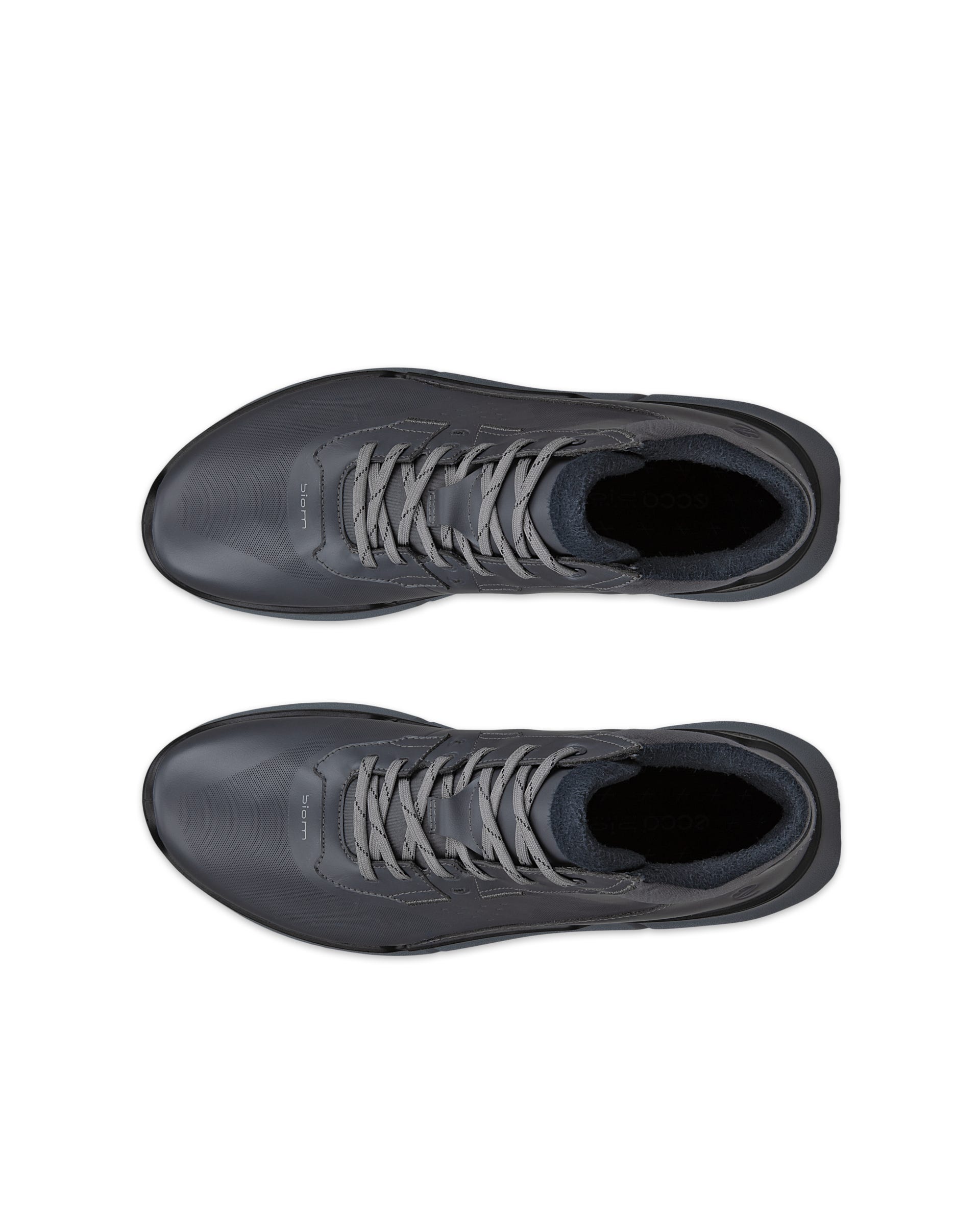 ECCO® BIOM 2.2 odiniai auliniai sportiniai bateliai vyrams - Pilka - Outside