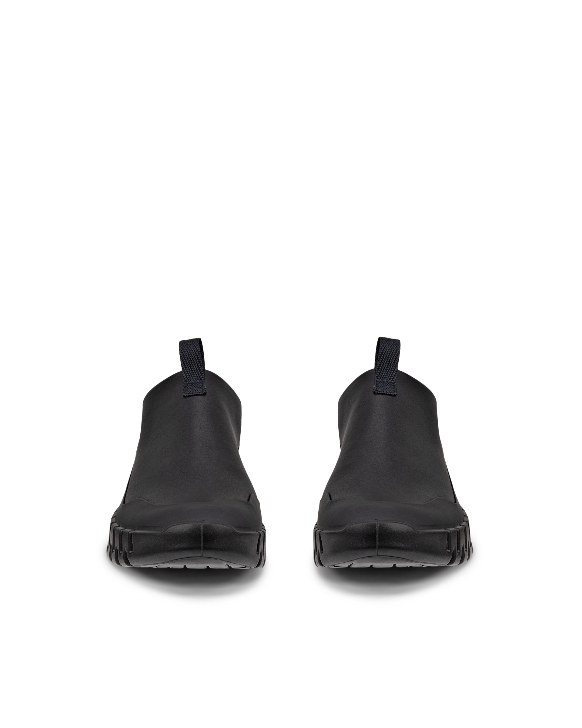 Women's ECCO® Gruuv Leather Slip-On - Black - Front pair