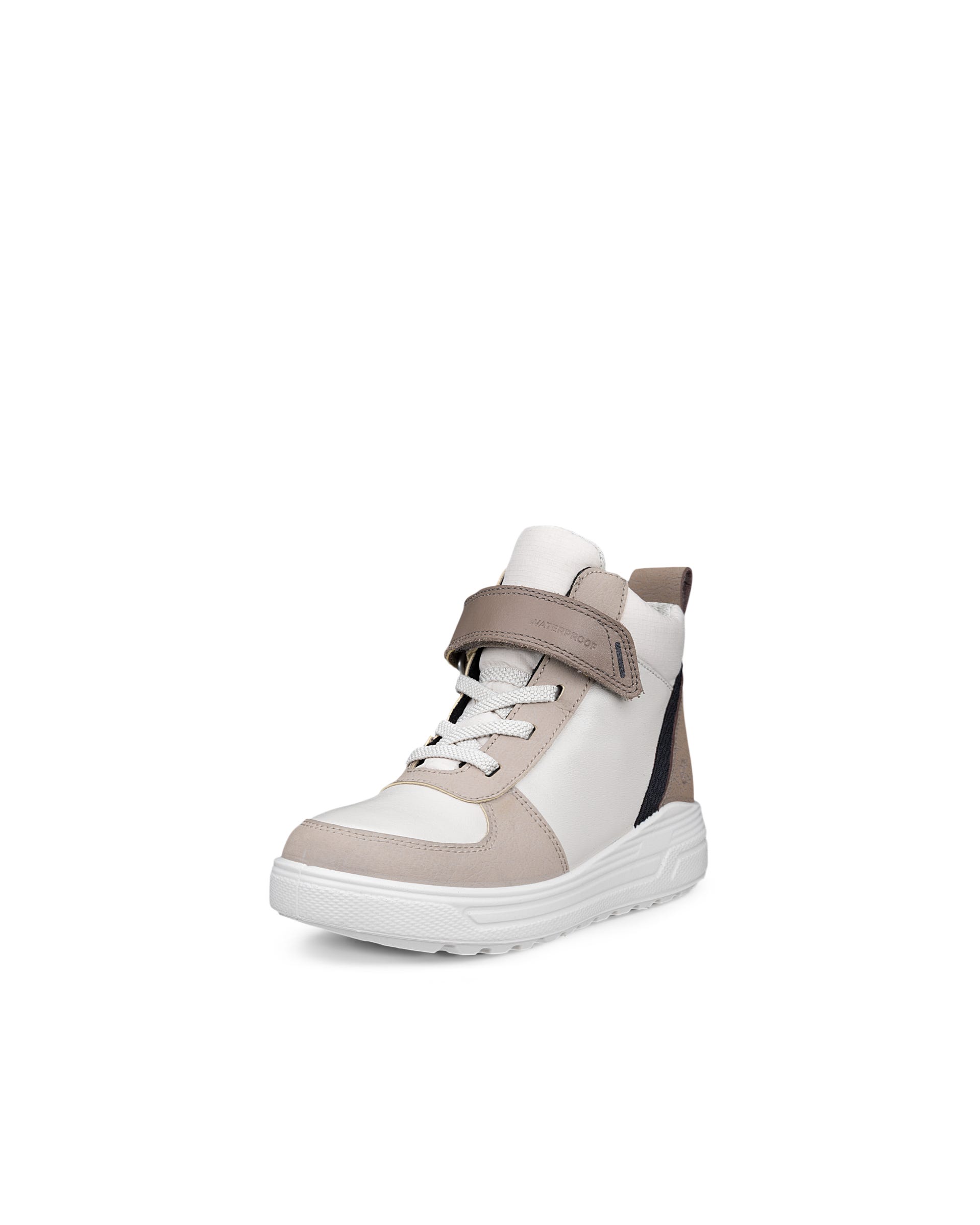 Kids' ECCO® URBAN SNOWBOARDER Textile Gore-Tex Winter Boot - Beige - Outside