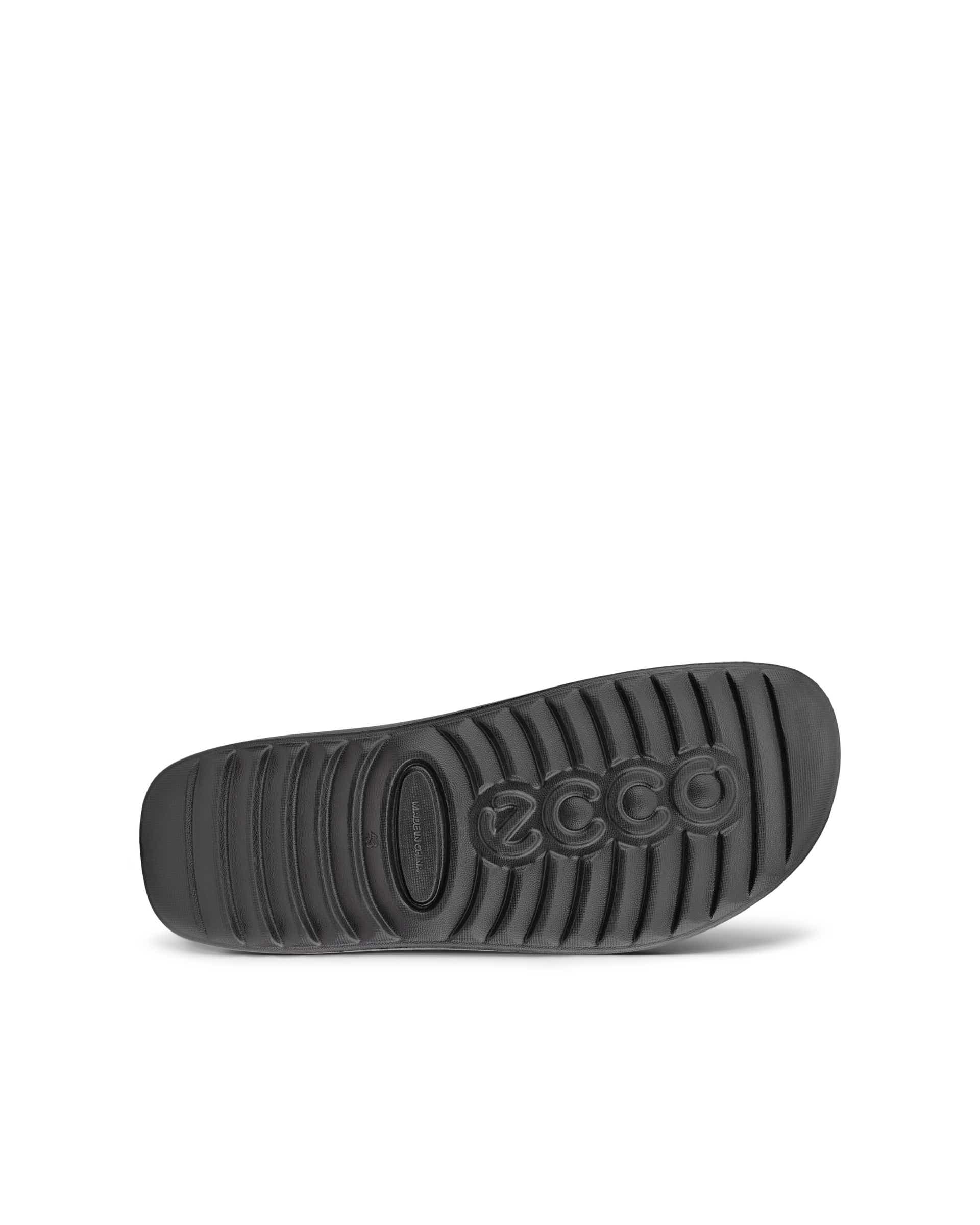 Unisex ECCO® Cozmo Slide Slider - Black - Sole