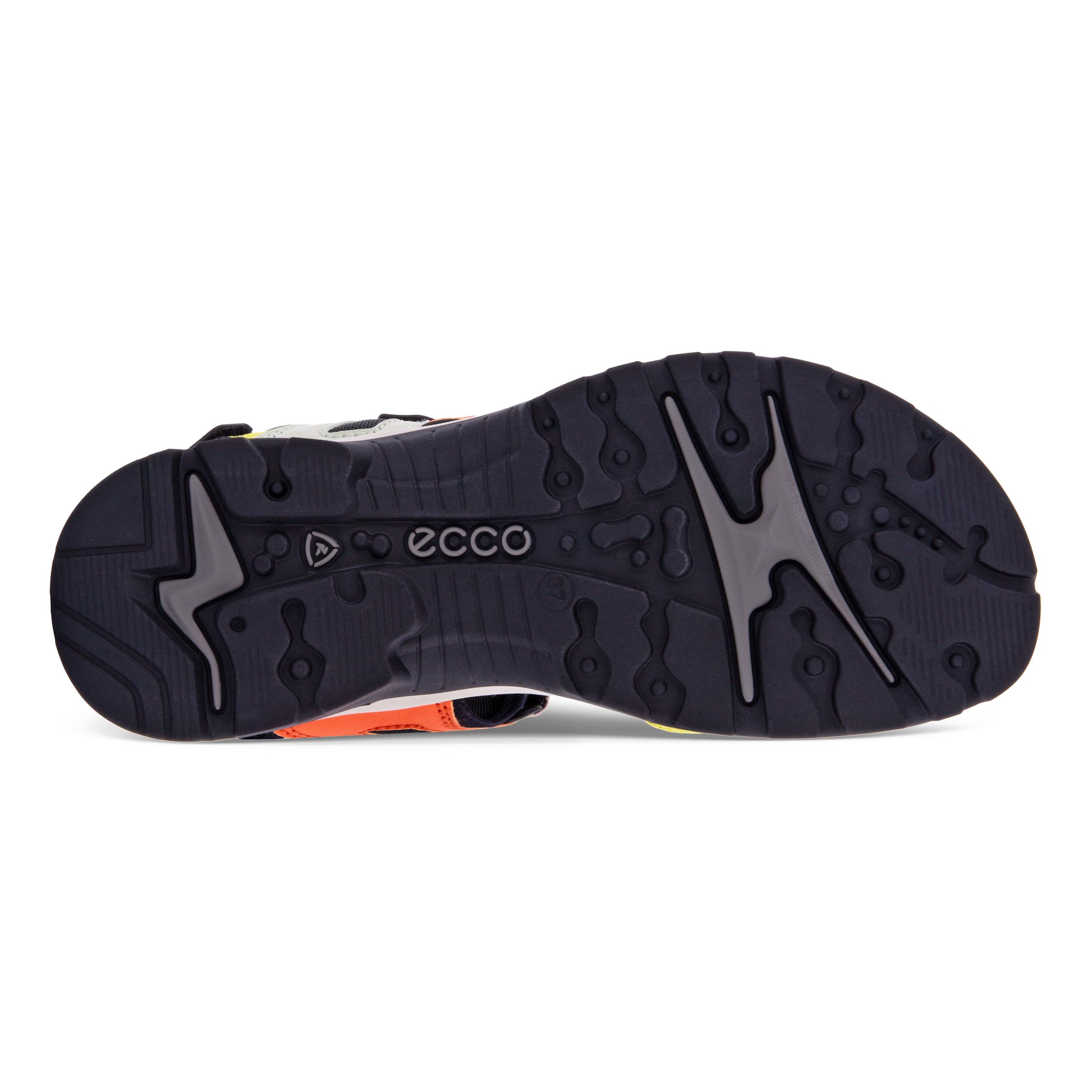 Women's ECCO® Offroad Nubuck Outdoor Sandal - Multicolour - Sole