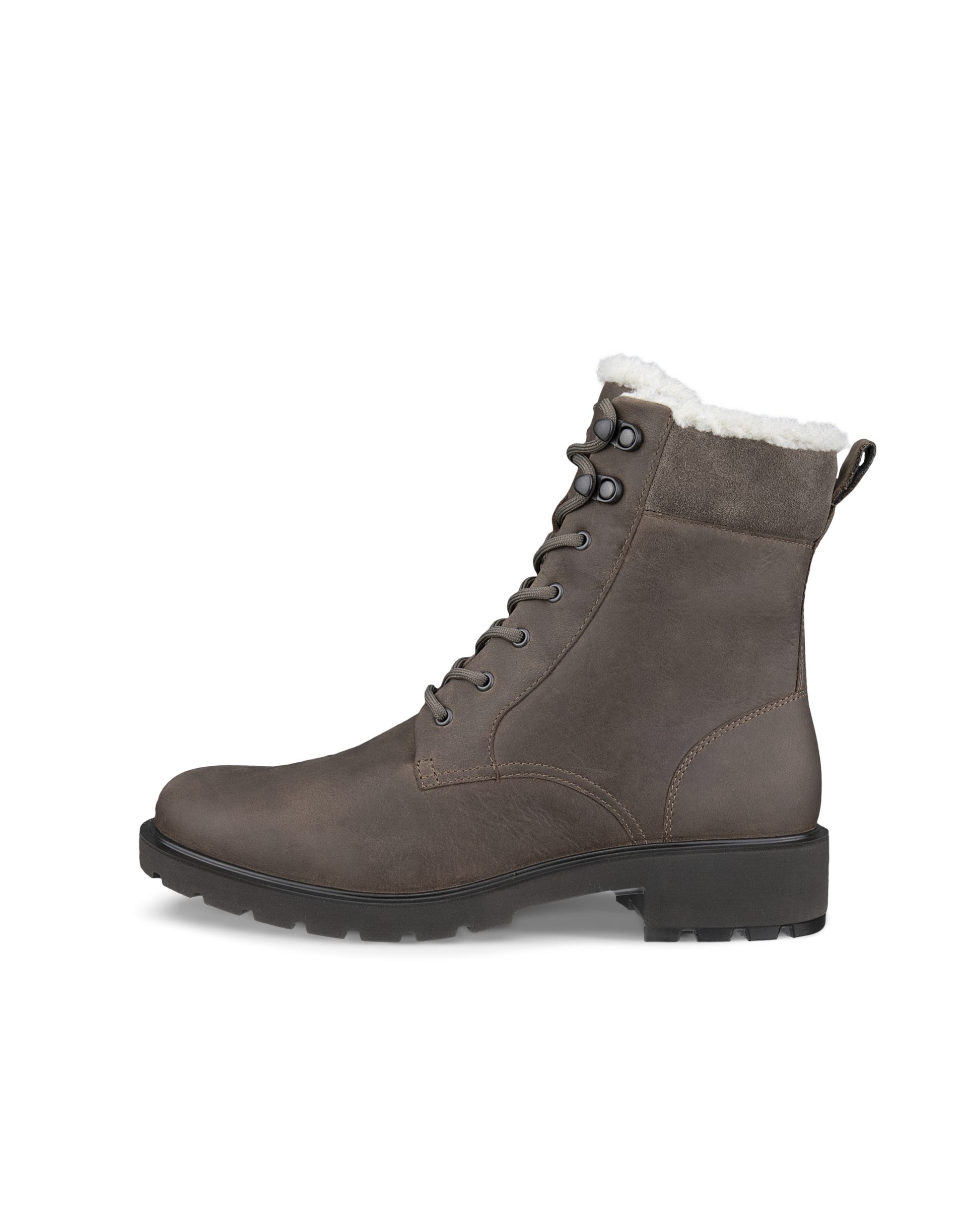 Botines de invierno de nobuk ECCO® METROPOLE VIENNA para mujer - Marrón - Outside