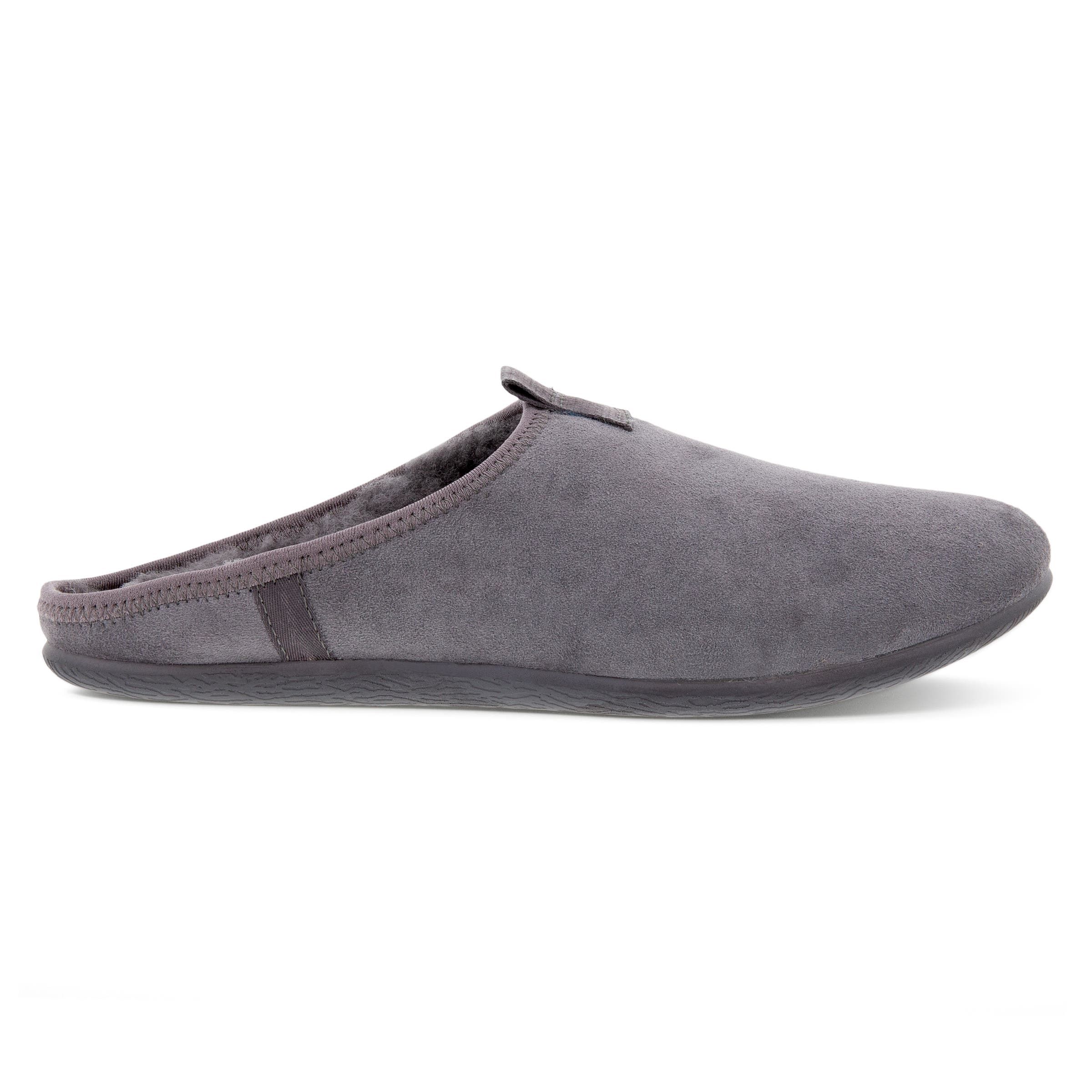 ECCO Easy Women's Fleece-lined Slipper - Grey - Outside