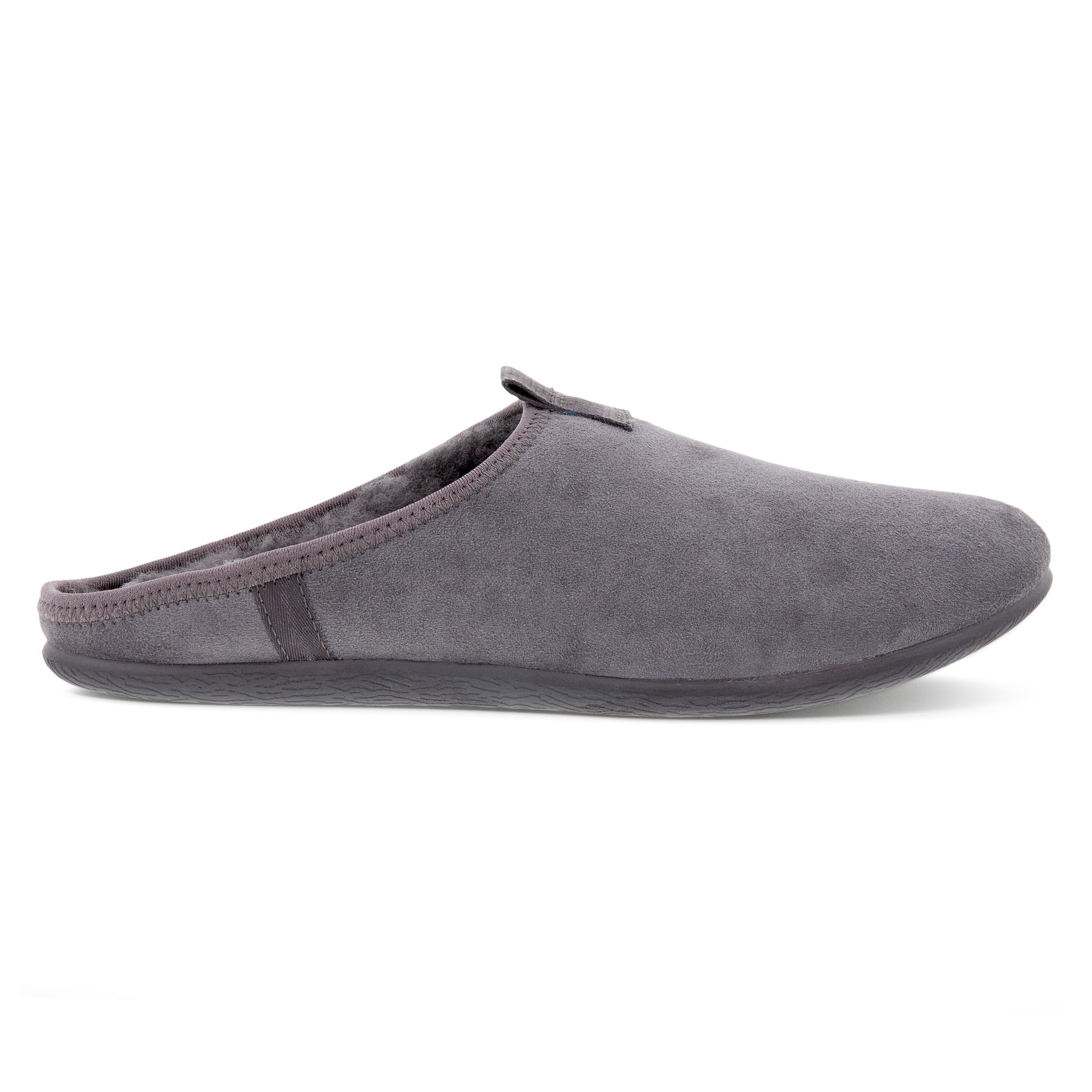 ECCO Easy Women's Fleece-lined Slipper - Grey - Outside
