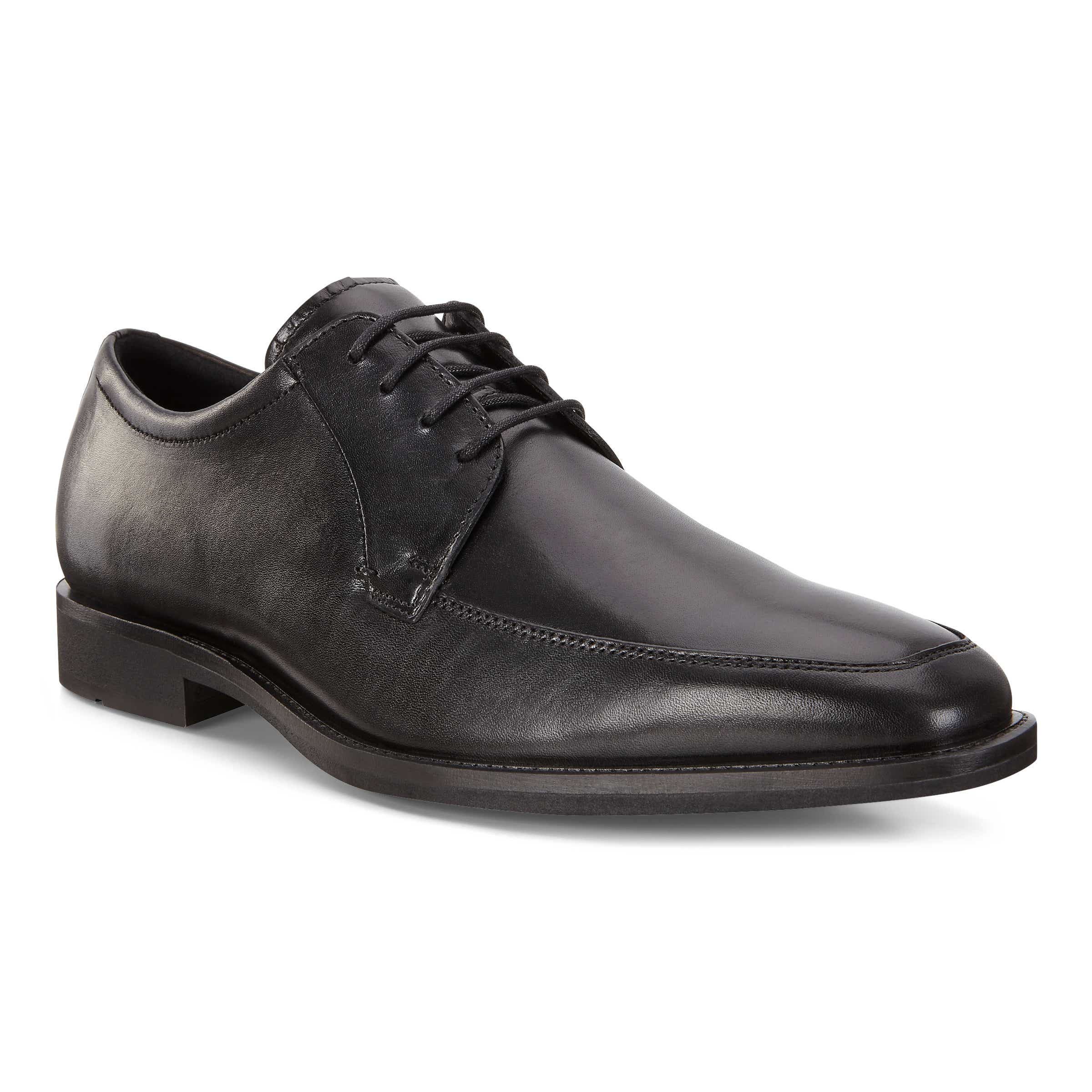 ECCO Calcan Derby Shoes - Black - Main