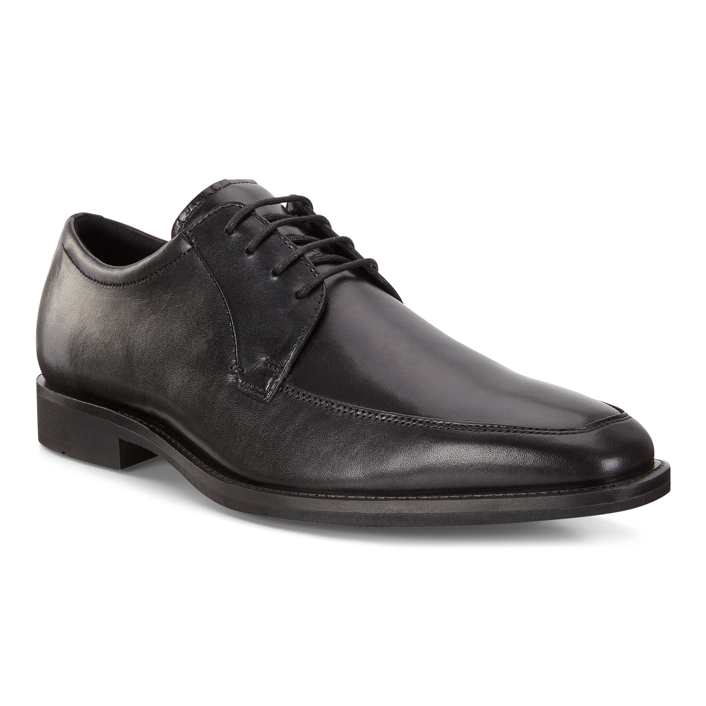 ECCO Calcan Derby Shoes - Black - Main