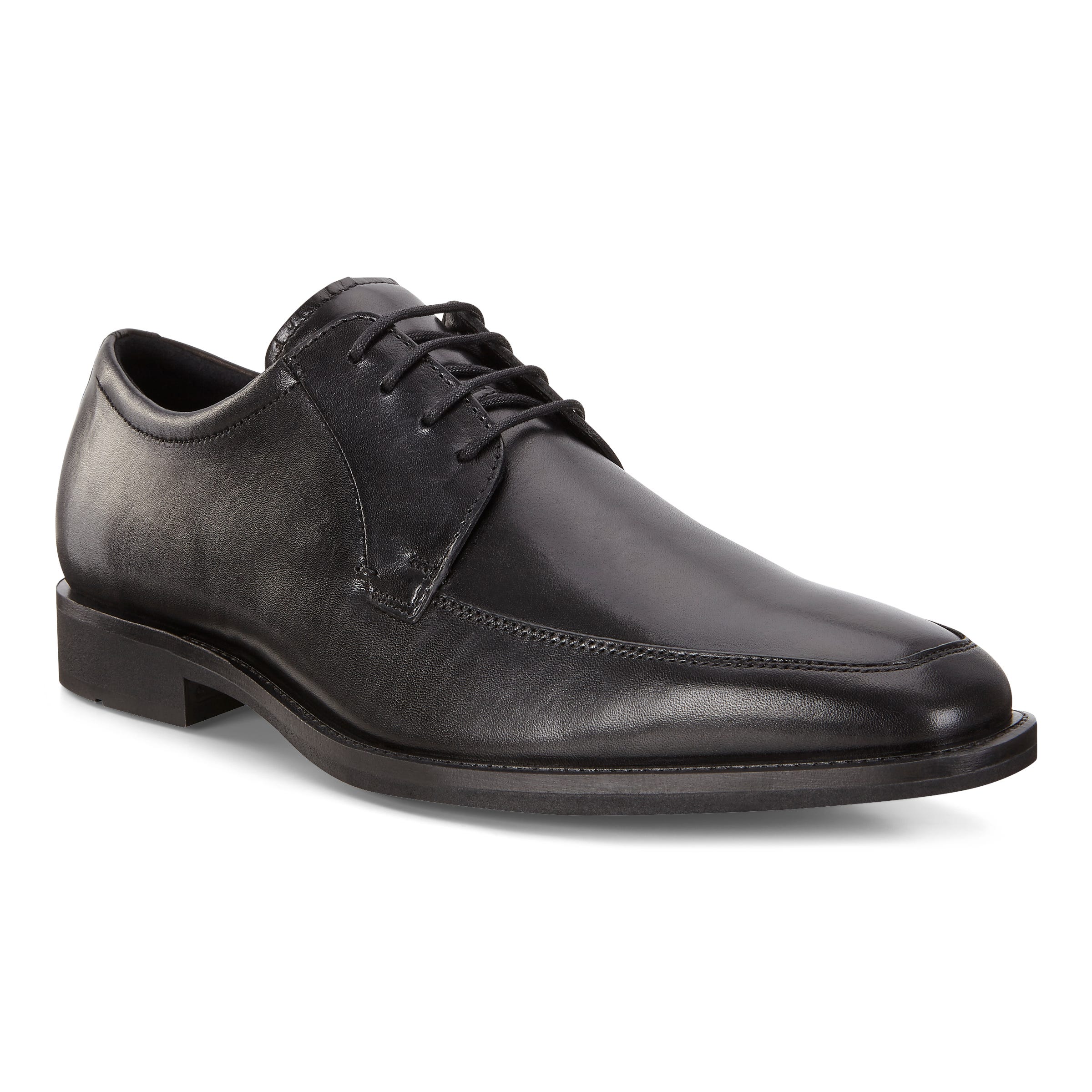 ECCO Calcan Derby Shoes - Black - Main