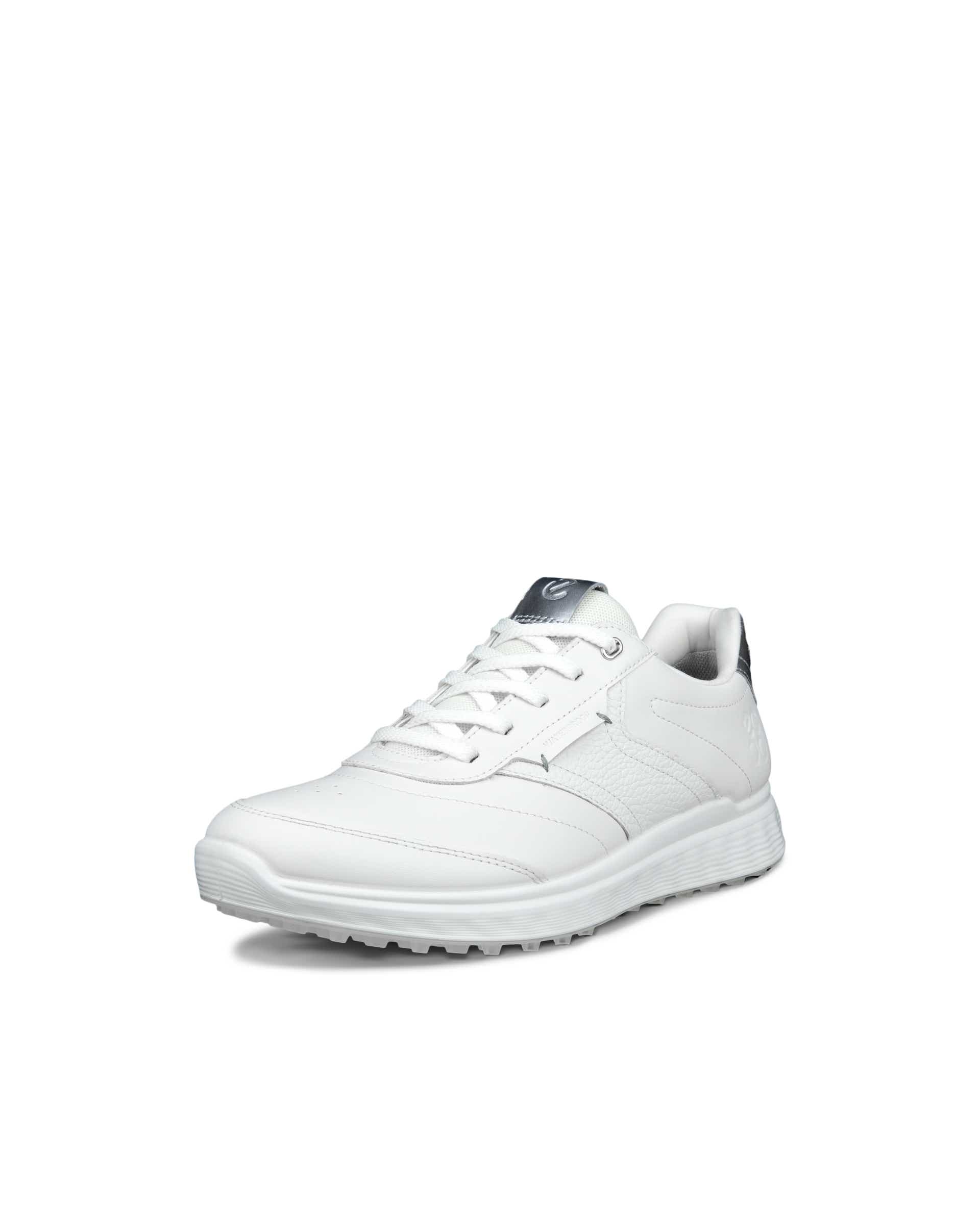 ECCO GOLF S-CASUAL HYBRID Women ウィメンズ レザーウォータープルーフゴルフシューズ - ホワイト - Main