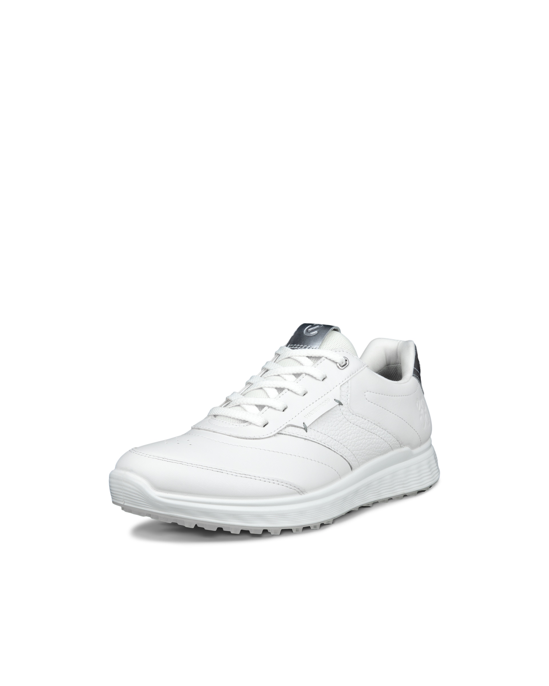 ECCO GOLF S-CASUAL HYBRID Women ウィメンズ レザーウォータープルーフゴルフシューズ - ホワイト - Main