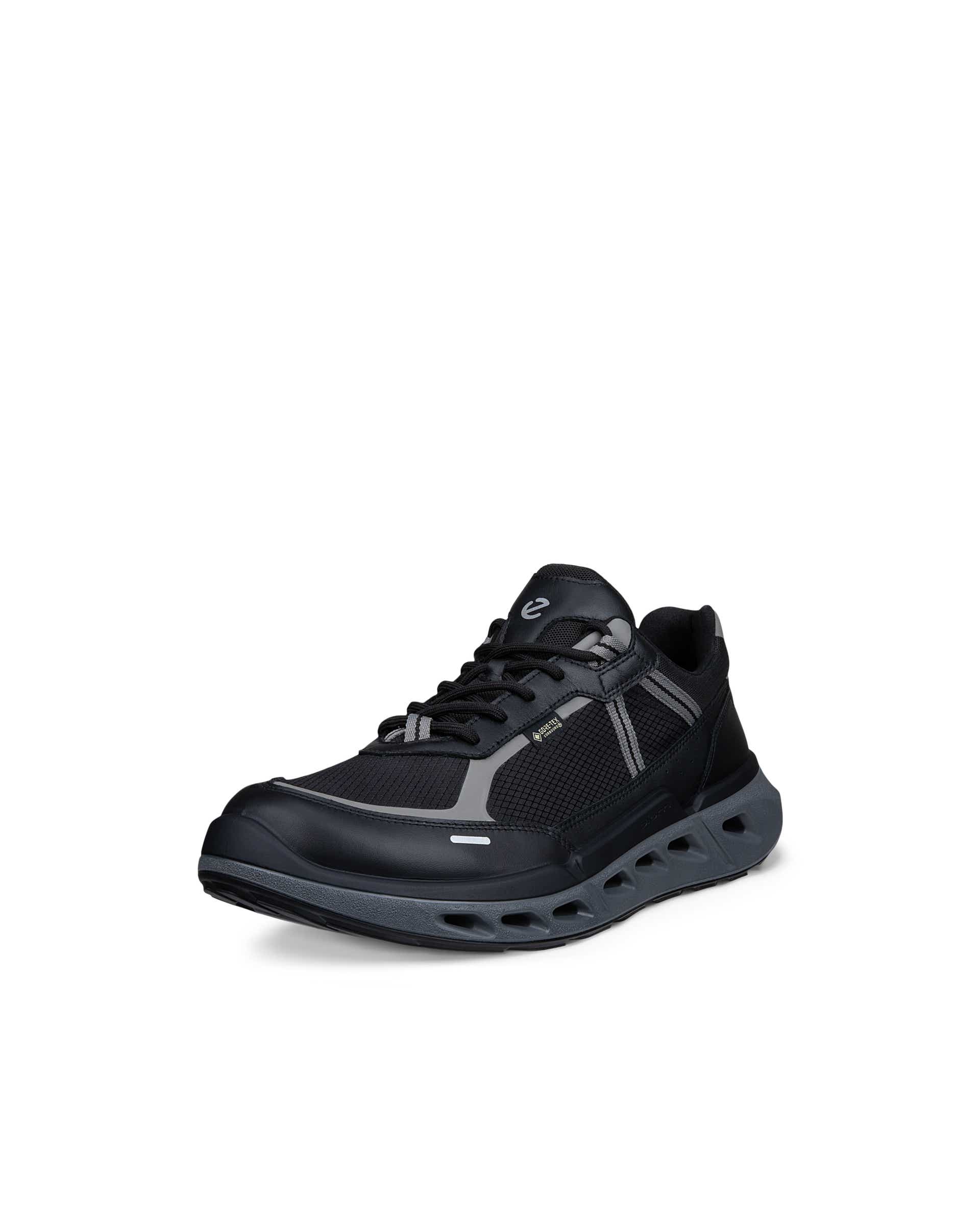 ECCO® BIOM 720 Gore-Tex sneaker i læder til herrer - Sort - Main
