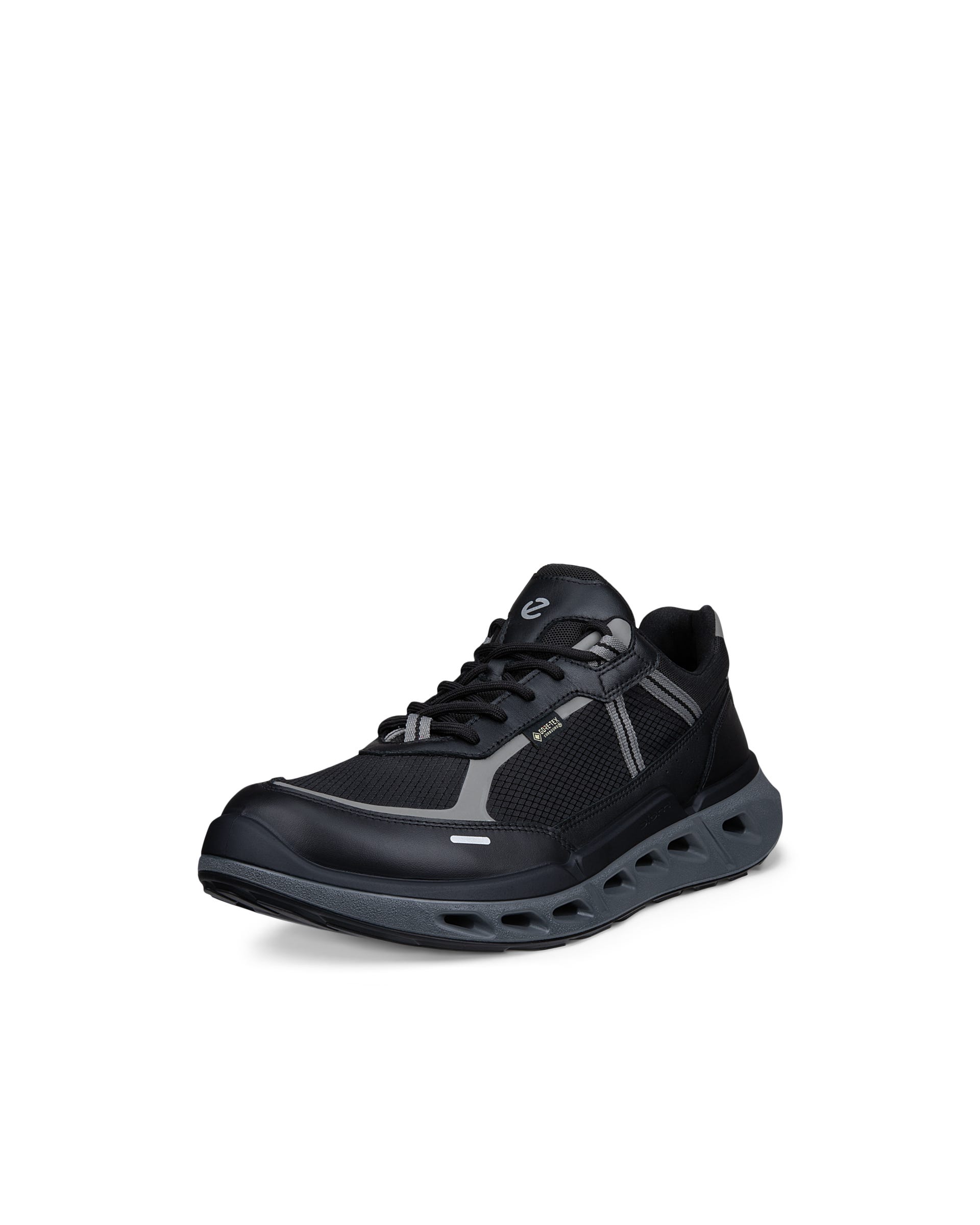 ECCO® BIOM 720 Gore-Tex sneaker i læder til herrer - Sort - Main
