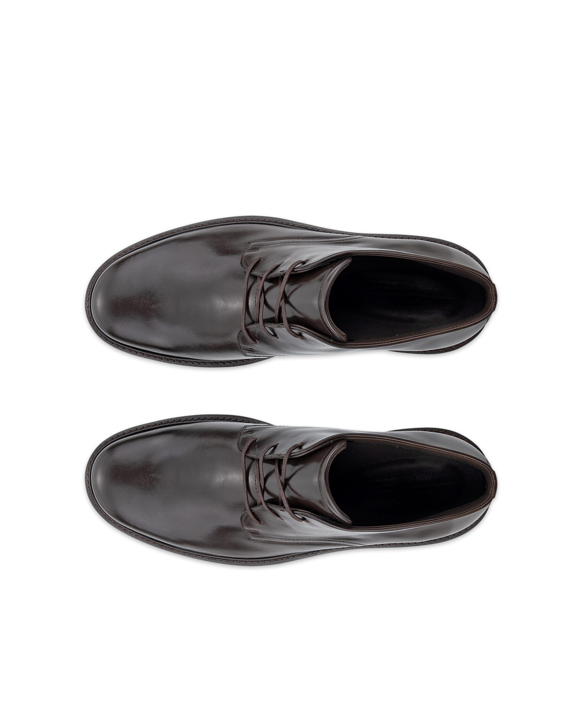 ECCO® METROPOLE LONDON nahast Chukka poolsaabas meestele - Pruun - Outside