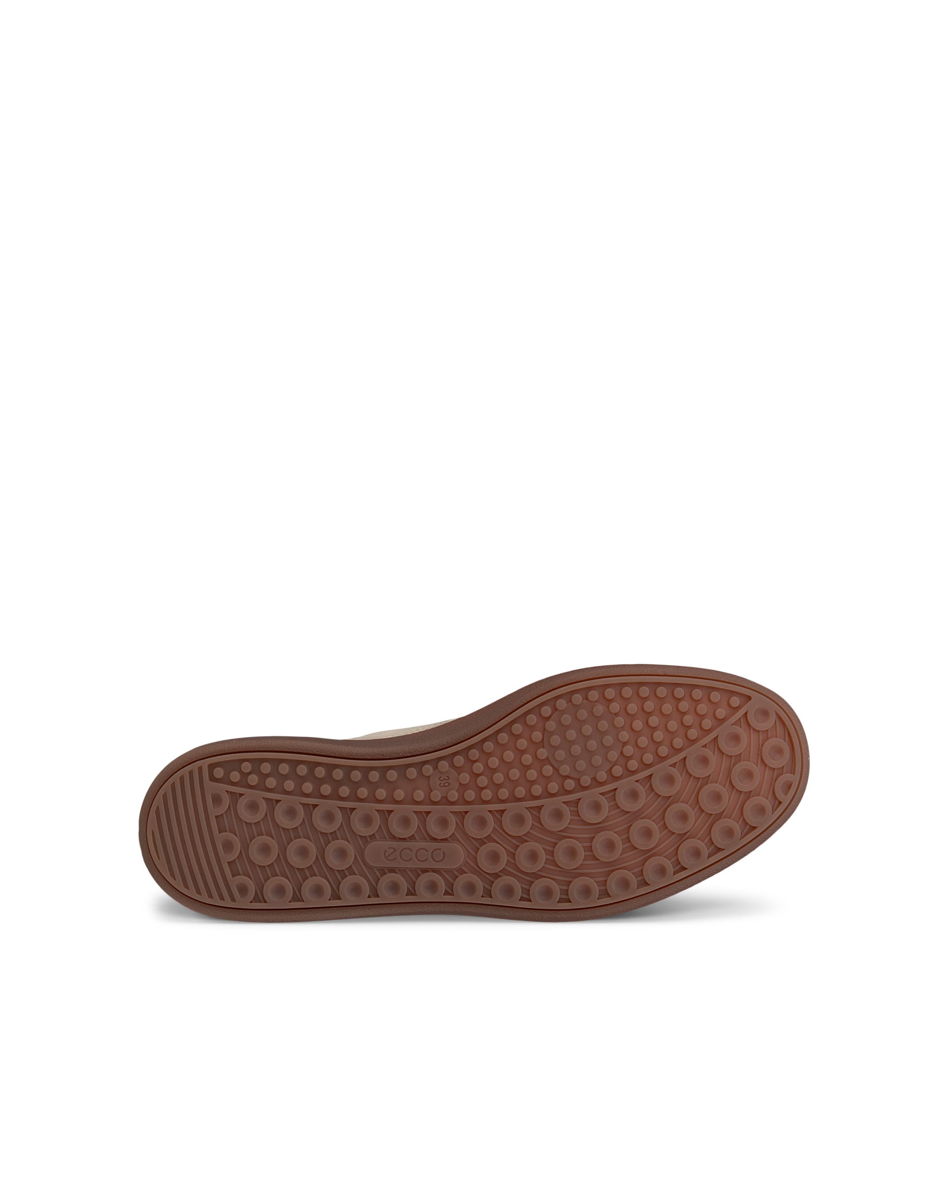 ECCO SOFT 11 WOMEN ウィメンズ レザースニーカー - ベージュ - Sole
