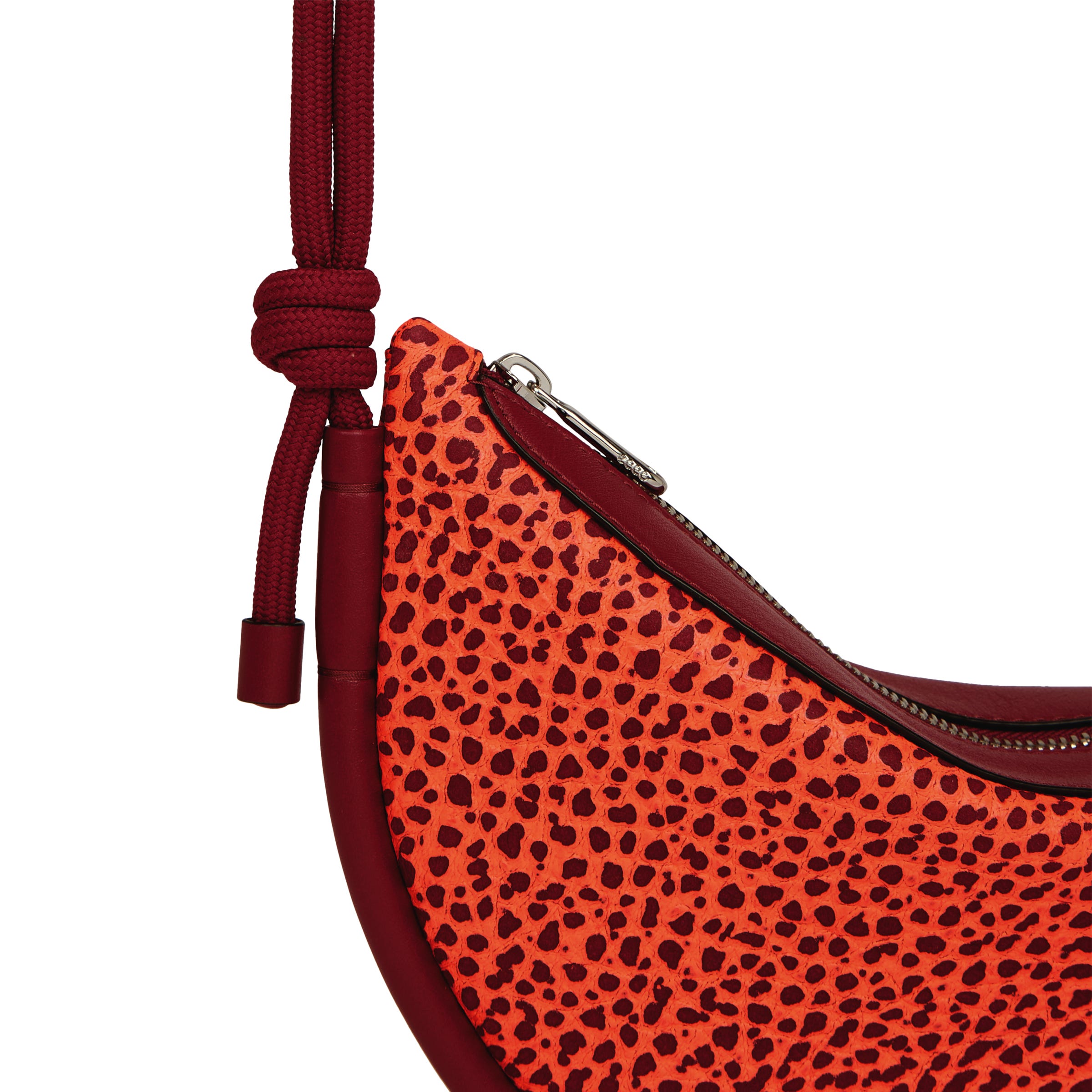 ECCO® Spearling Fortune Leather Crossbody Bag - Red - Detail-1