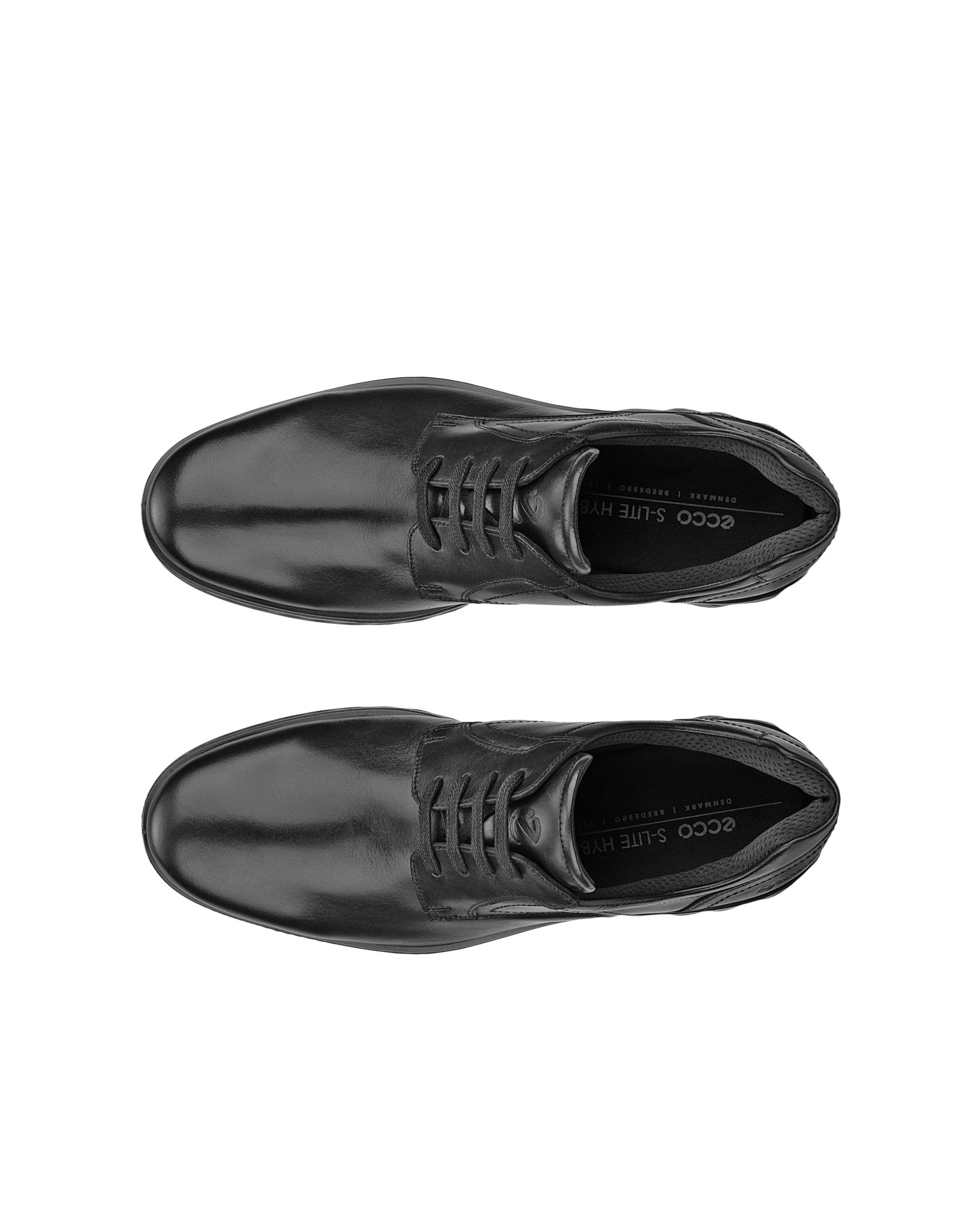 ECCO S. Lite Hybrid メンズ レザーシューズ - ブラック - Top left pair