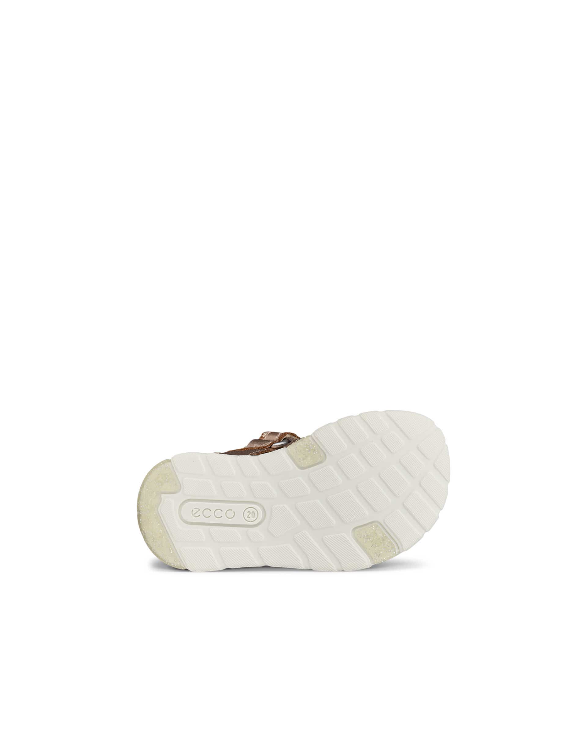 ECCO® MINI STRIDE SANDAL sailor sandaler i læder til børn - Guld - Sole