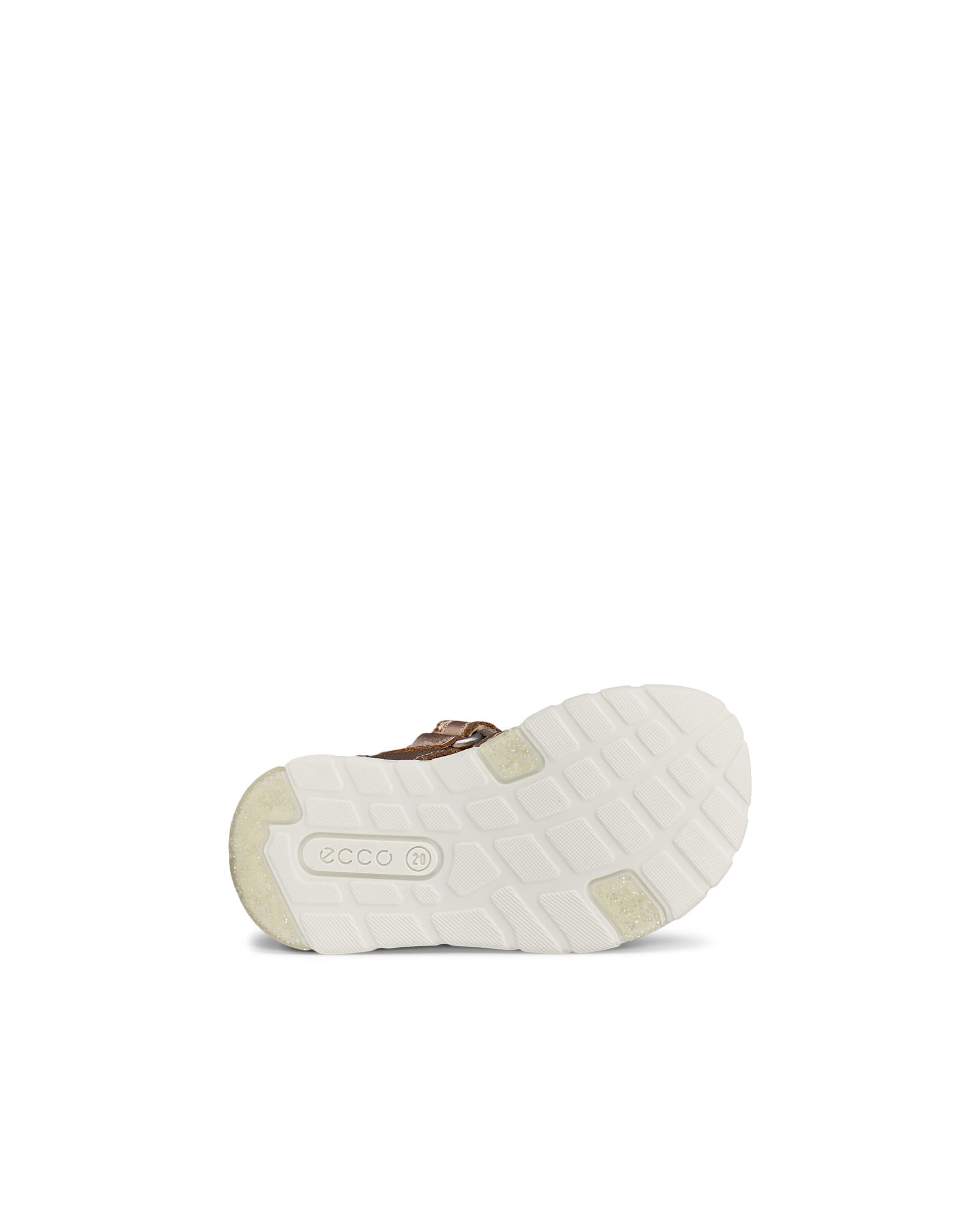 ECCO® MINI STRIDE SANDAL sailor sandaler i læder til børn - Guld - Sole
