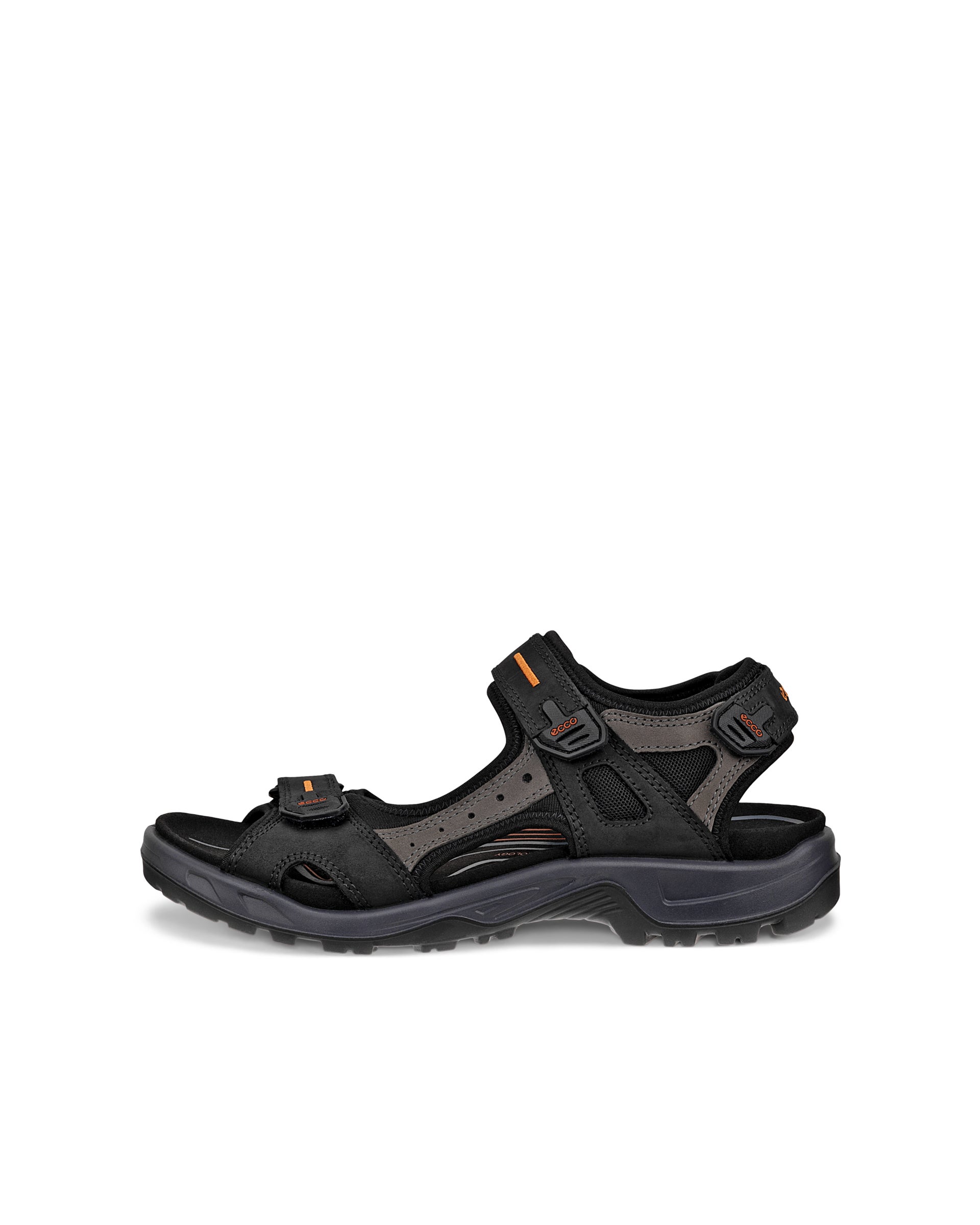 ECCO® Offroad Herren Trekkingsandale aus Nubukleder - Schwarz - Outside