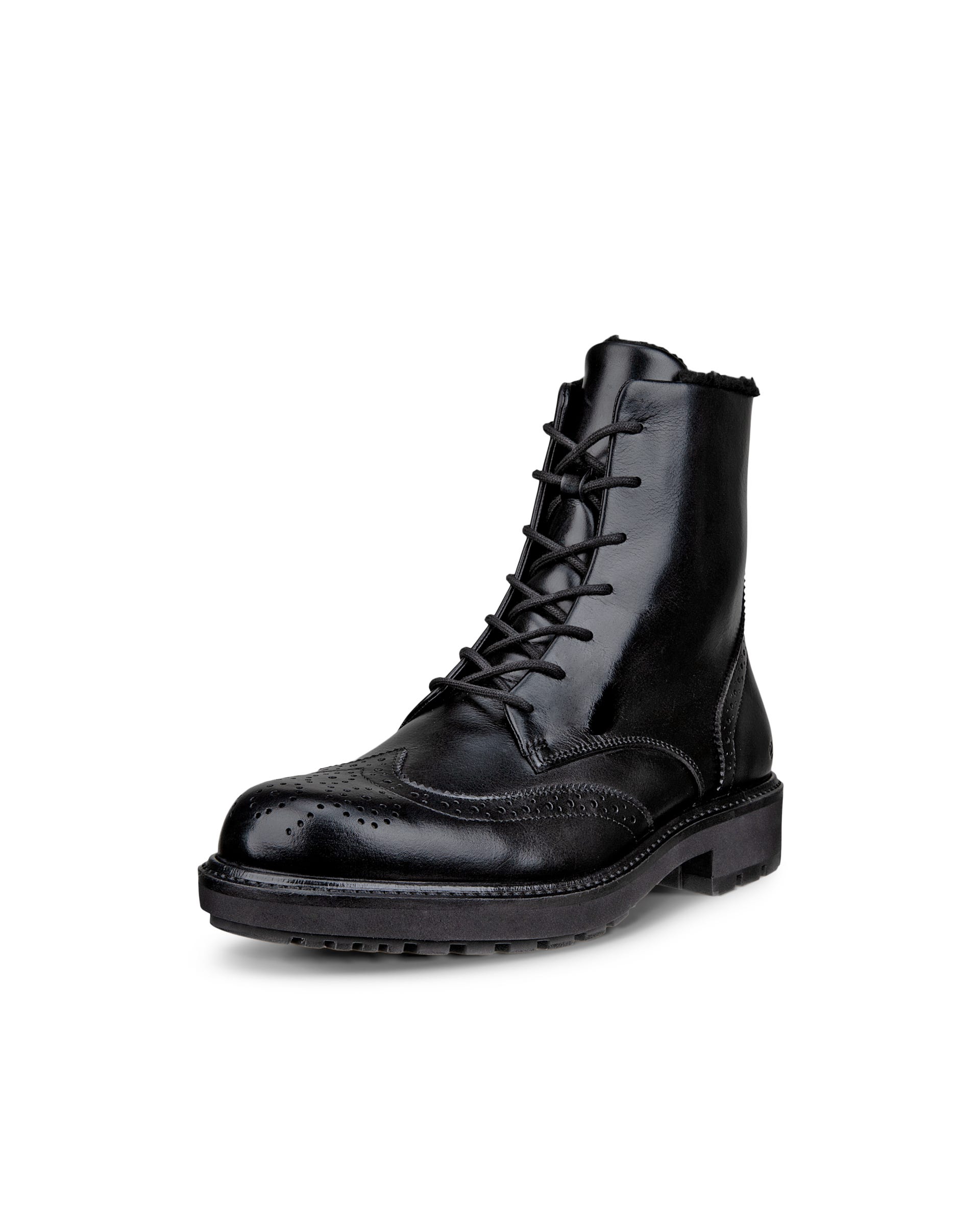 ECCO METROPOLE OSLO Women ウィメンズ レースアップブーツ | ブラック