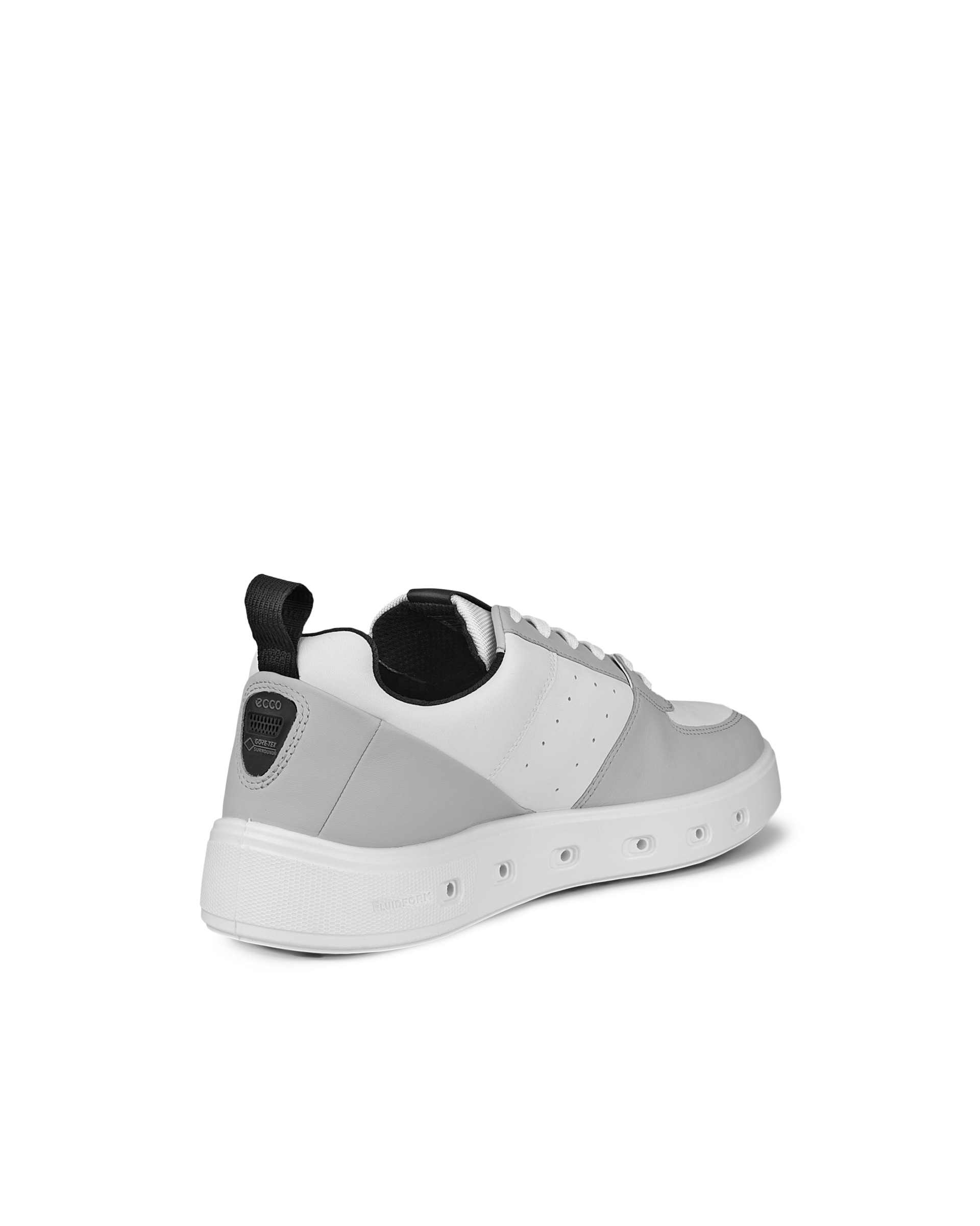 Pánské kožené Gore-Tex tenisky ECCO® Street 720 - Šedá - Back