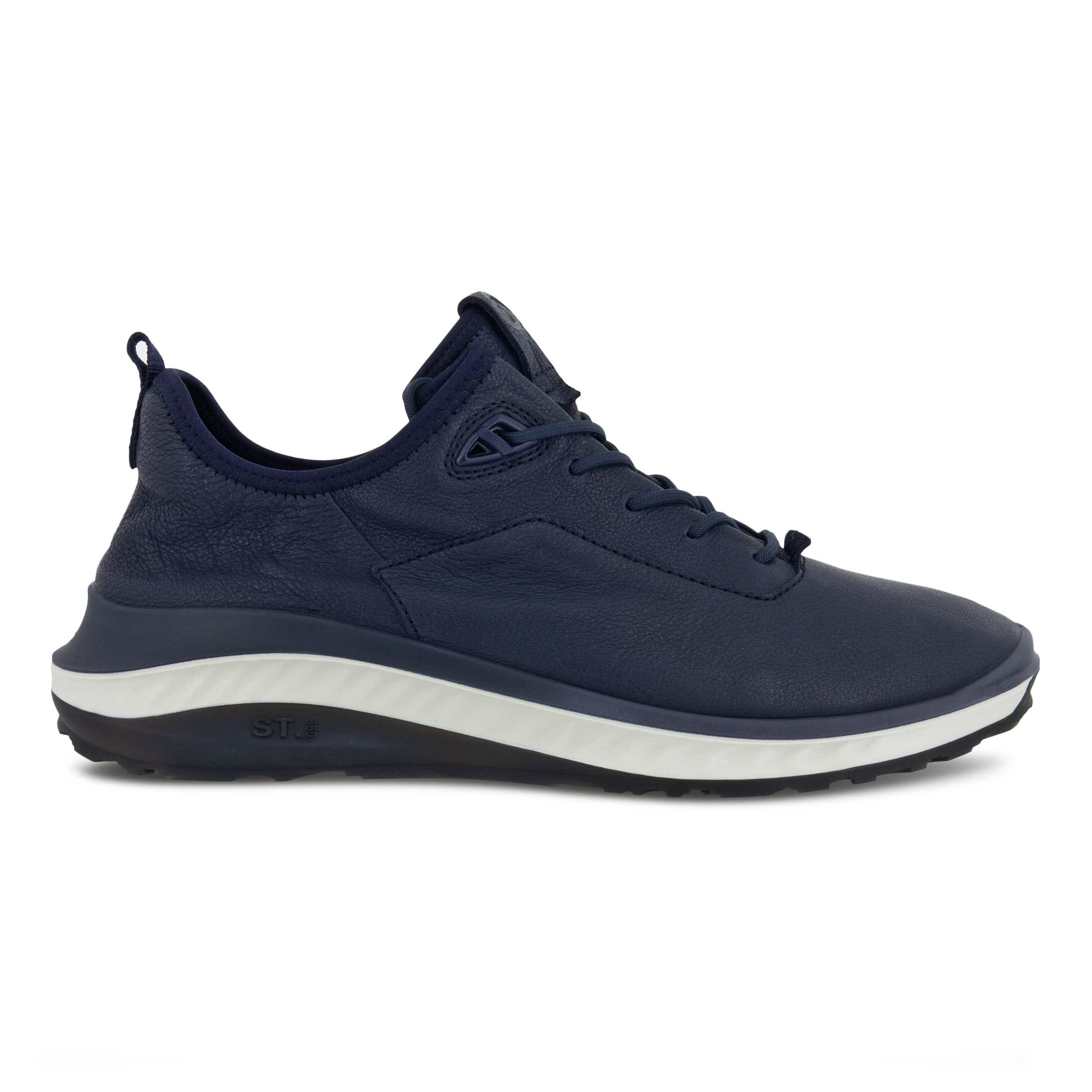 ECCO ST.360 メンズ レザースニーカー | ブルー