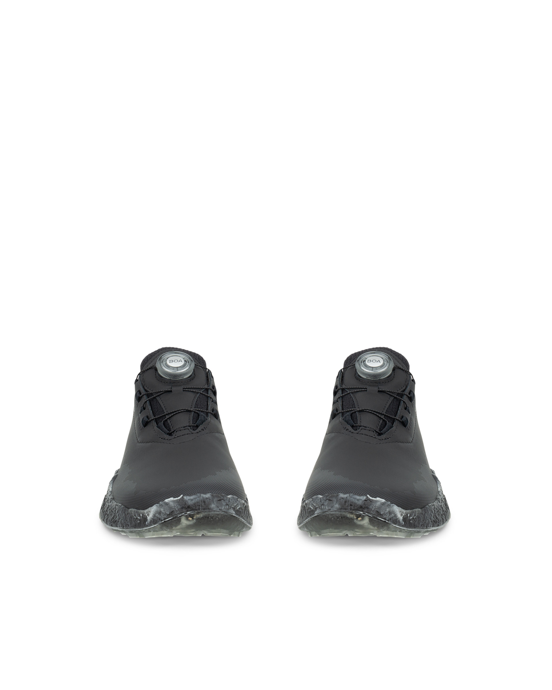 ECCO BIOM H5 BOA WOMEN'S GOLF SHOE - Black - Front pair